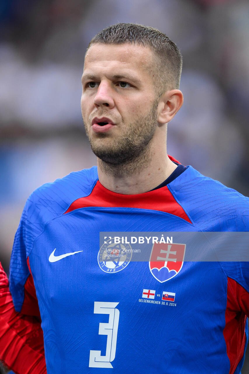 Denis Vavro of Slovakia
