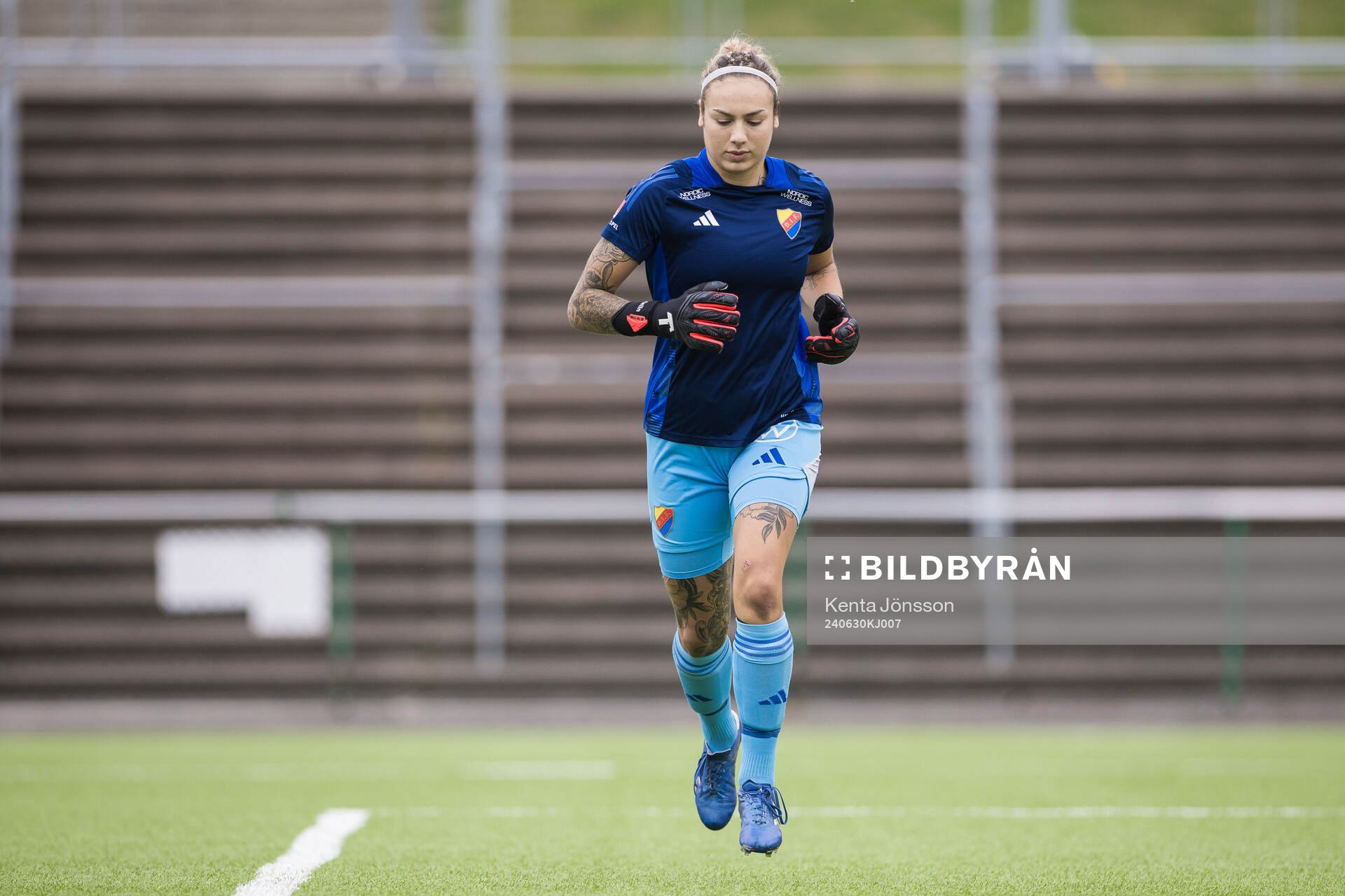 Djurgårdens målvakt Katelin Talbert