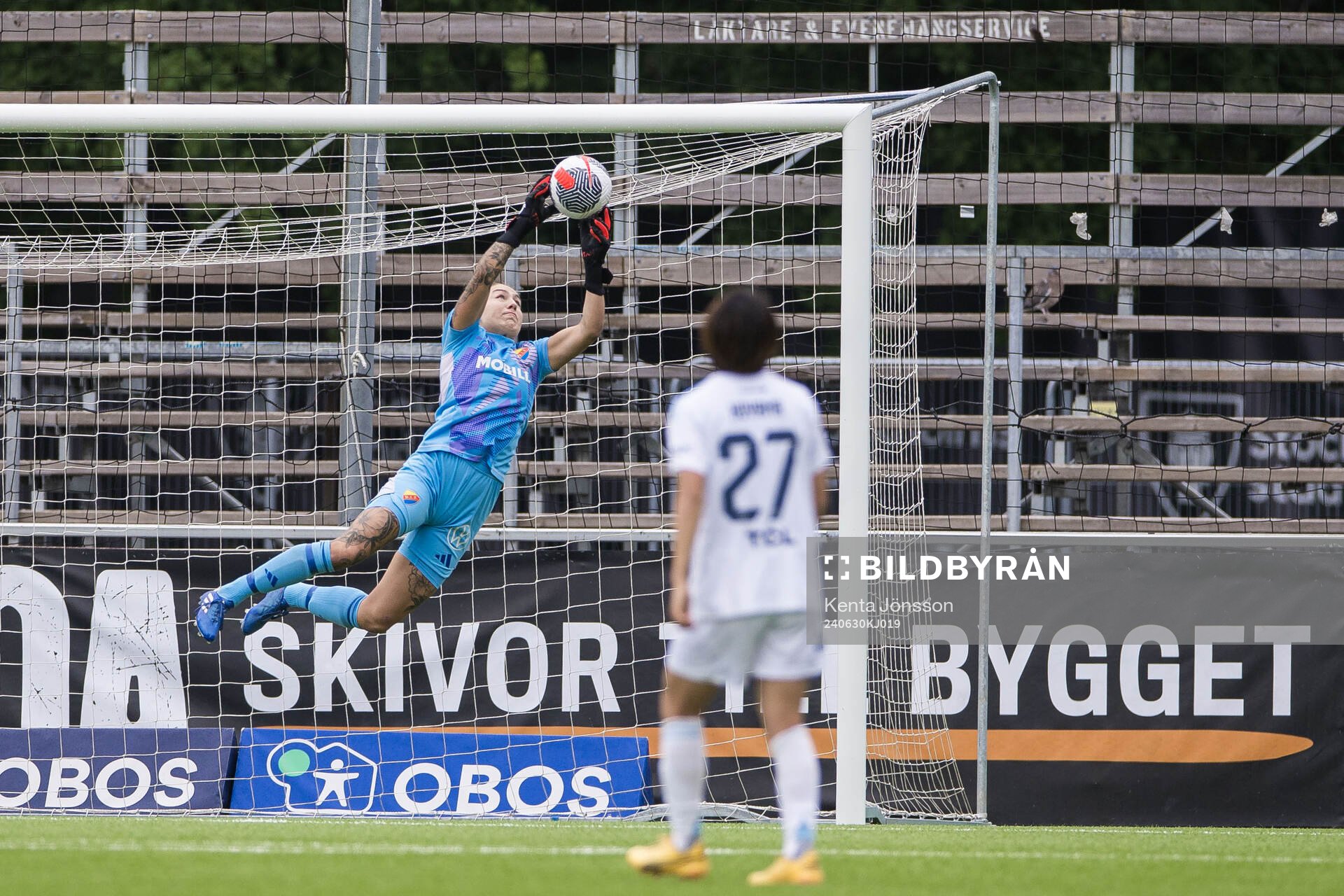 Djurgårdens målvakt Katelin Talbert