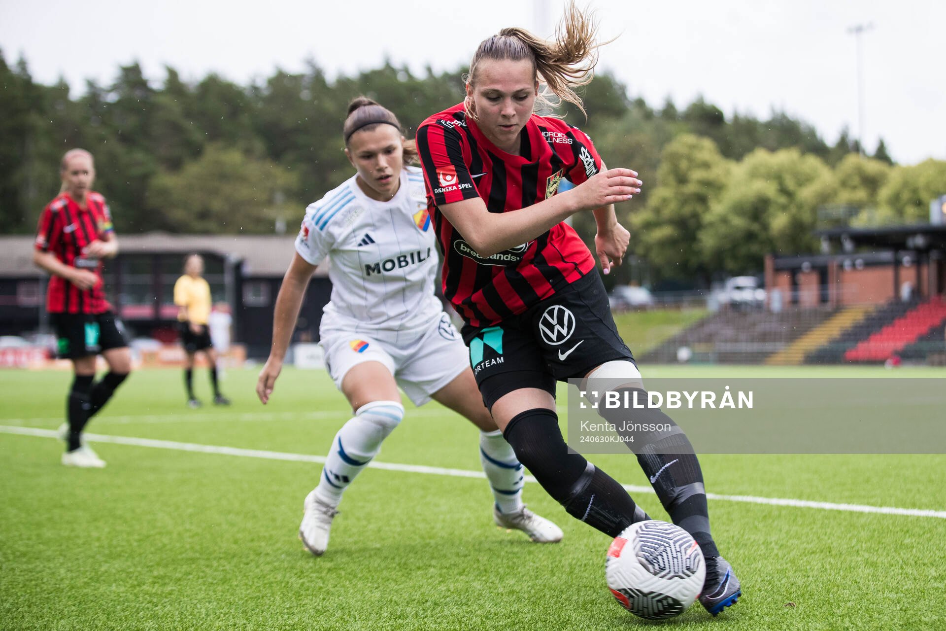Brommapojkarnas Frida Thörnqvist och Djurgårdens