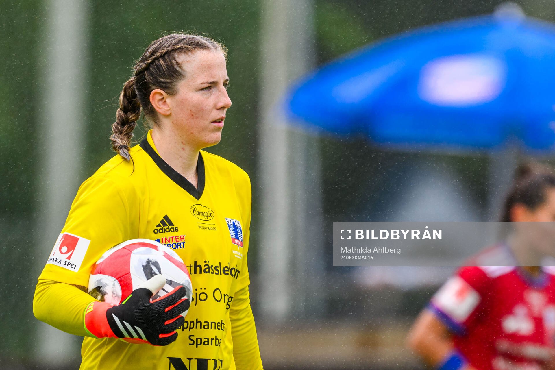 Vittsjös målvakt Elin Vaughan