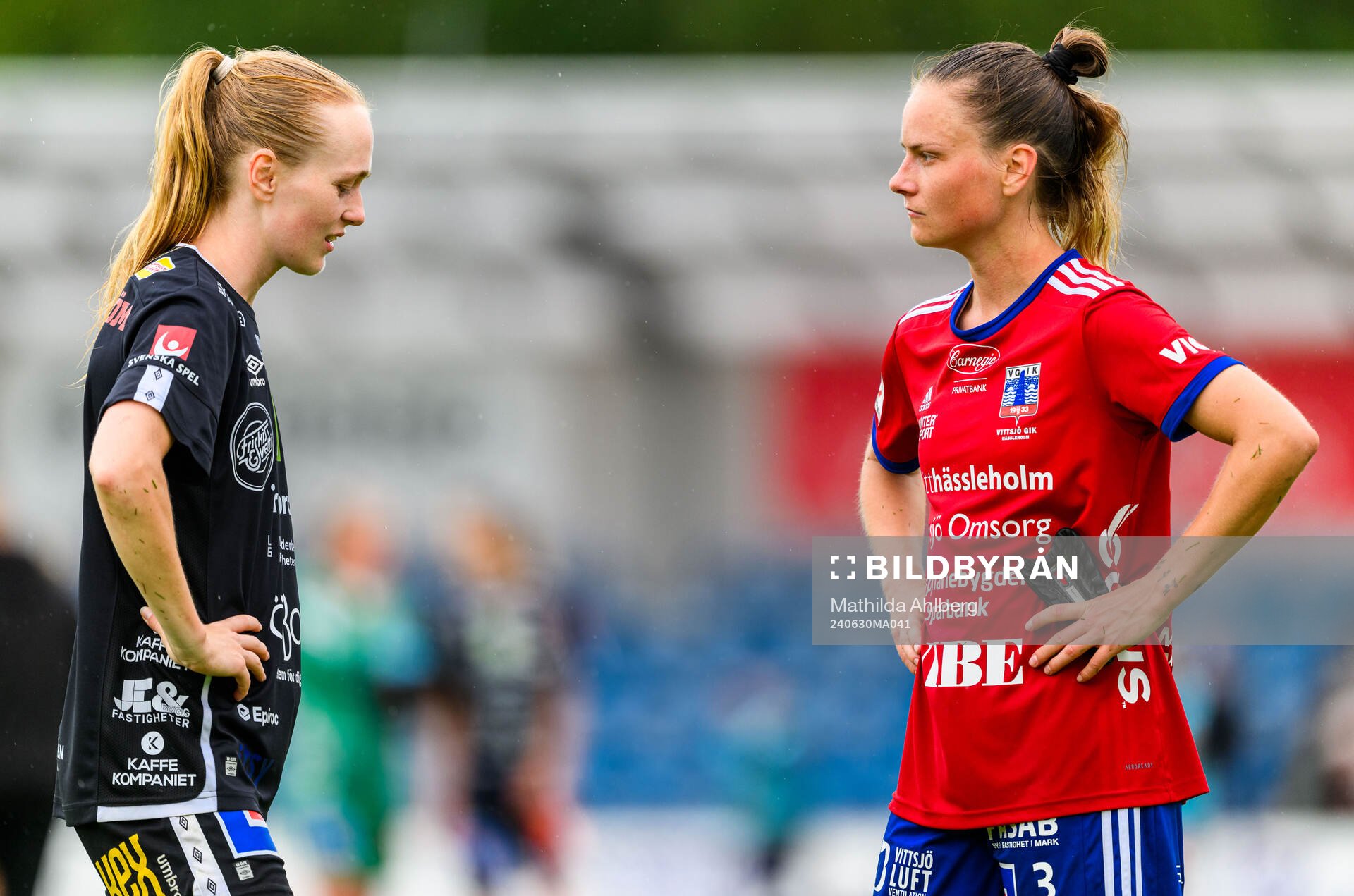 KIF Örebros Minea Lassas och Vittsjös Julia Tunturi