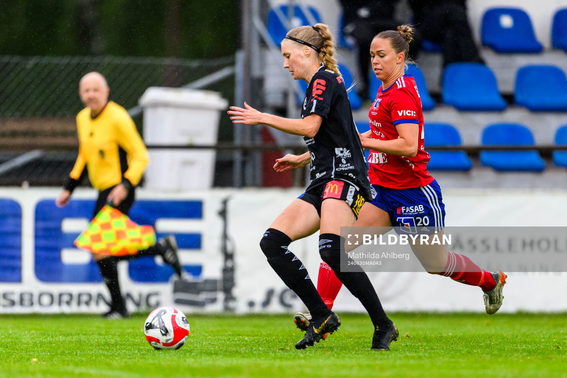 KIF Örebros Sanni Ojanen och Vittsjös Hanna Ekengren