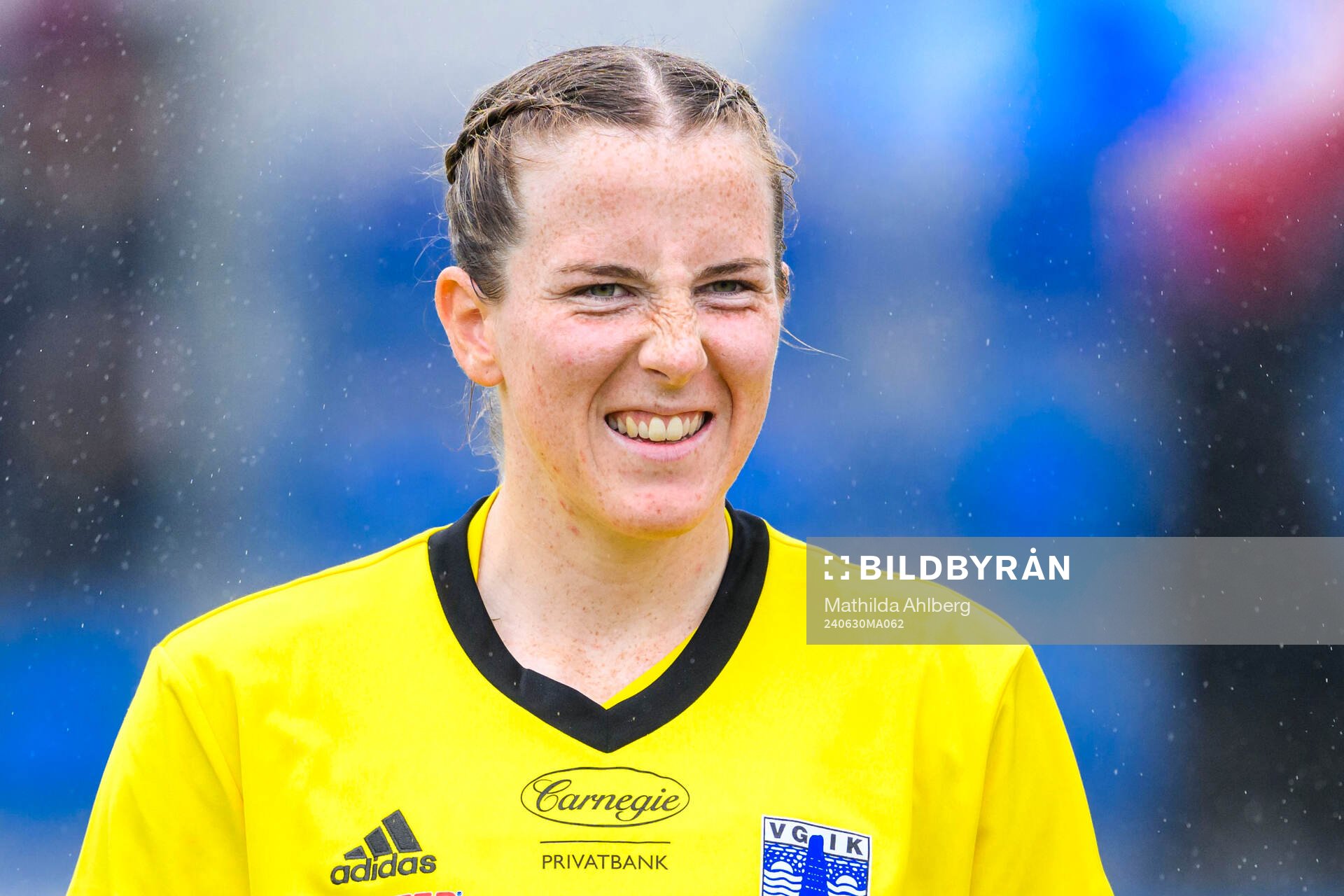 Vittsjös målvakt Elin Vaughan