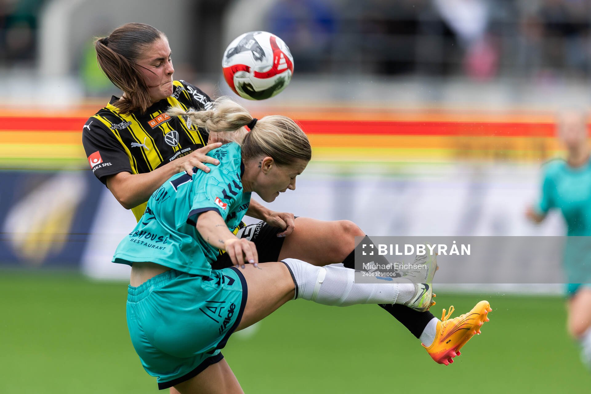 Häckens Hanna Wijk och Kristianstads Tilda Persson