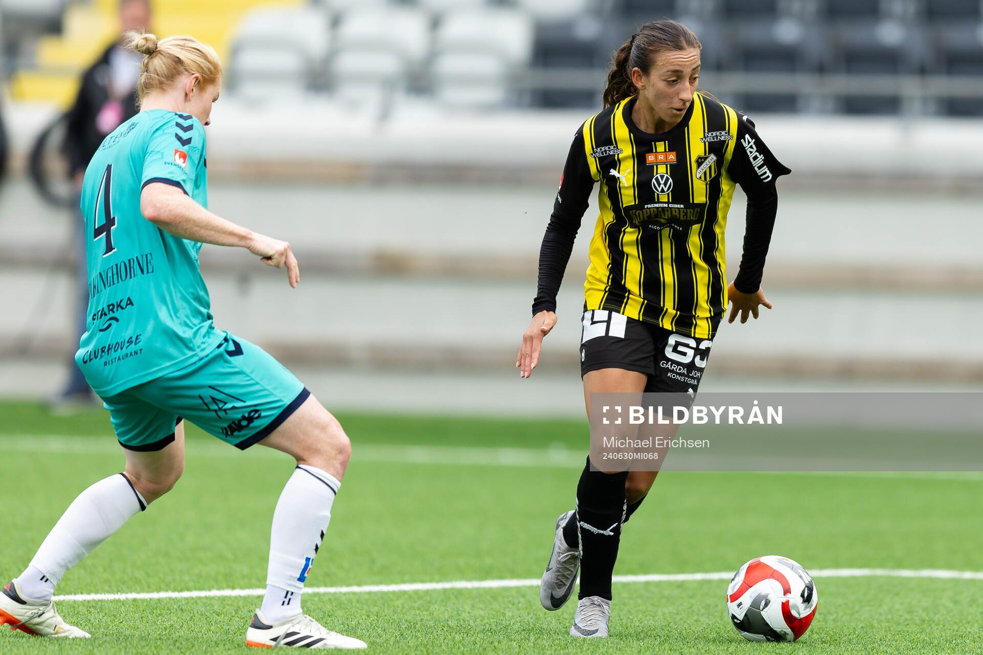 Kristianstads Clare Elizabeth Polkinghorne och Häckens