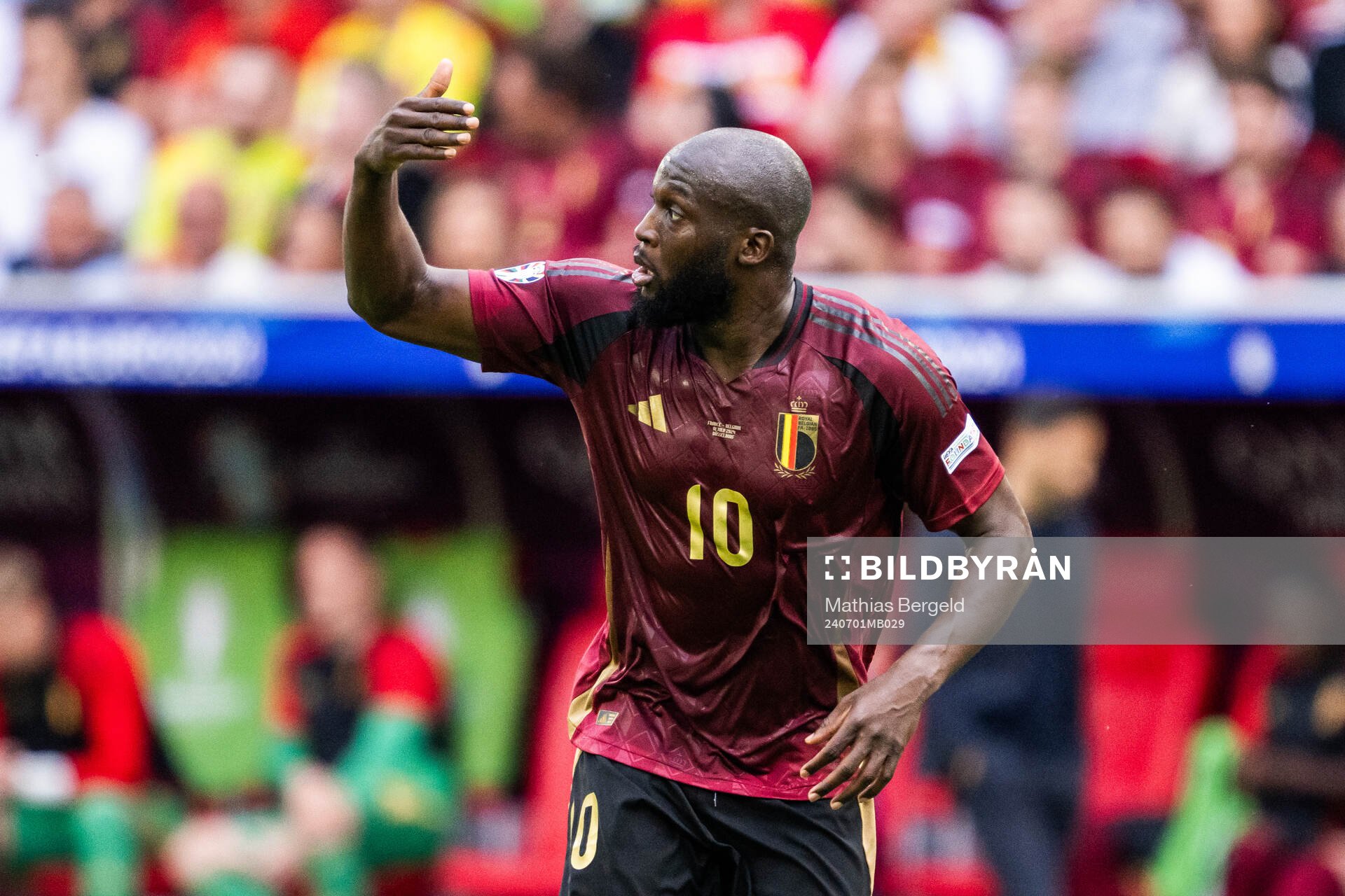 Romelu Lukaku of Belgium