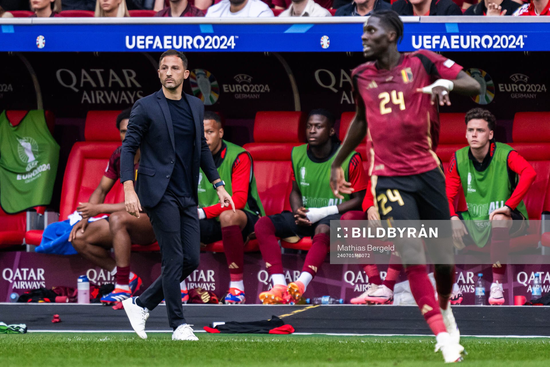 Head coach Domenico Tedesco of Belgium