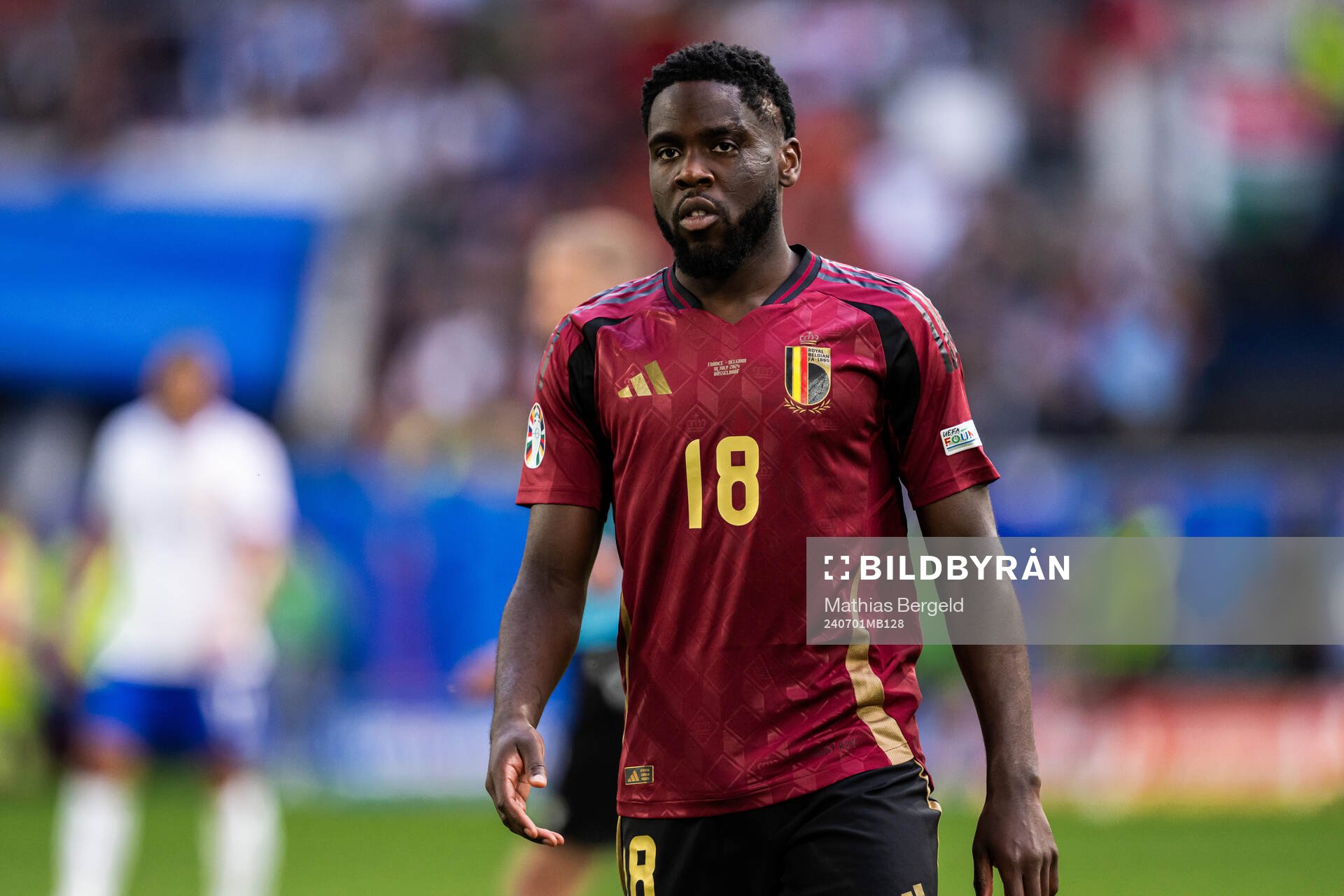 Orel Mangala of Belgium