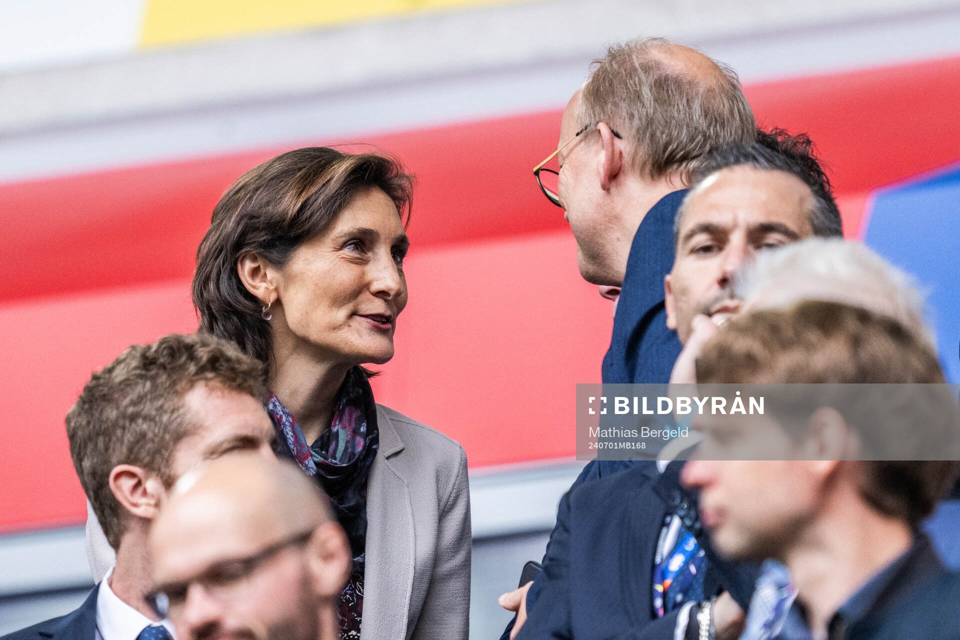 Amélie Oudéa-Castéra, French Minister of Sports, the