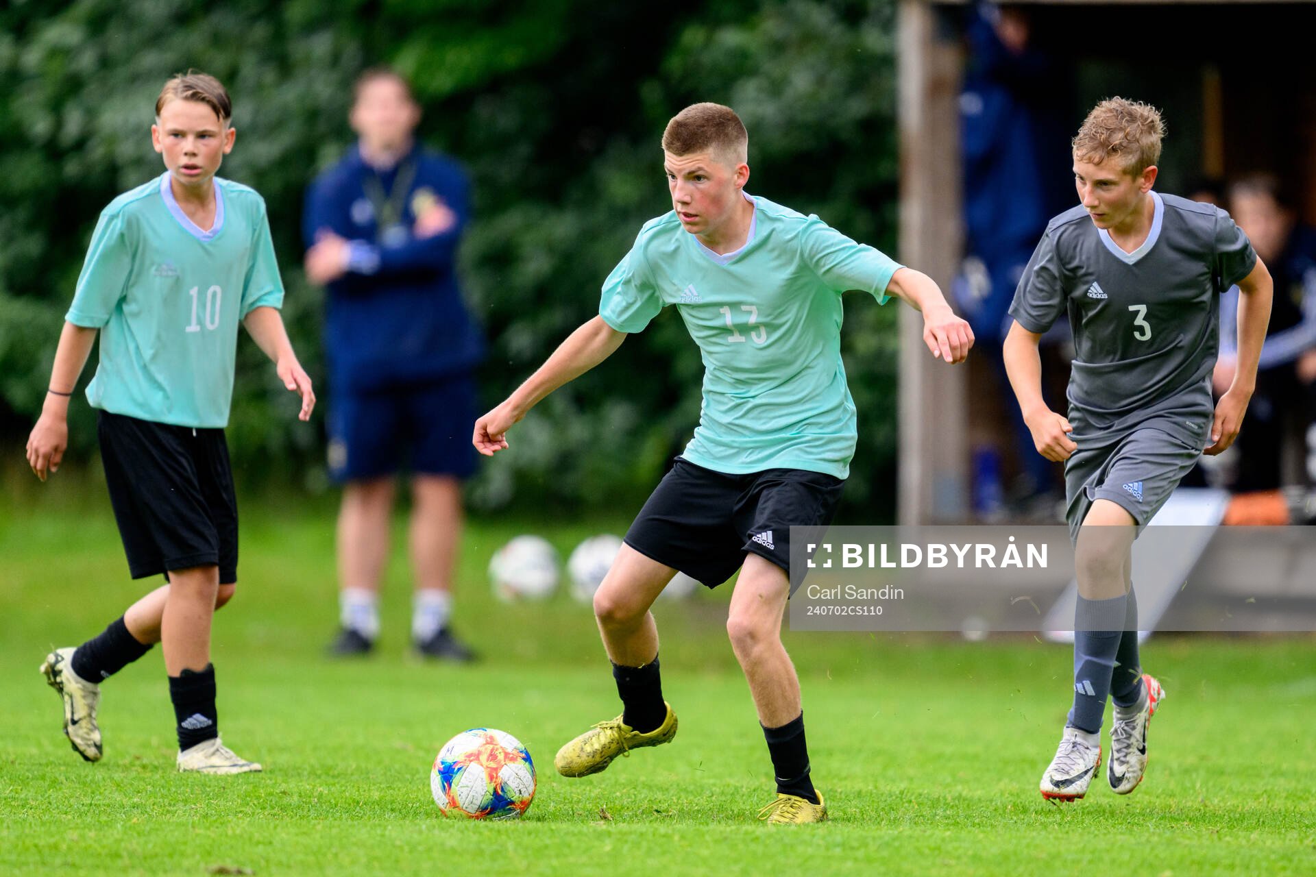 Niko Grgic, Sallanto Skiljebo SK och Eric Blixt, FC