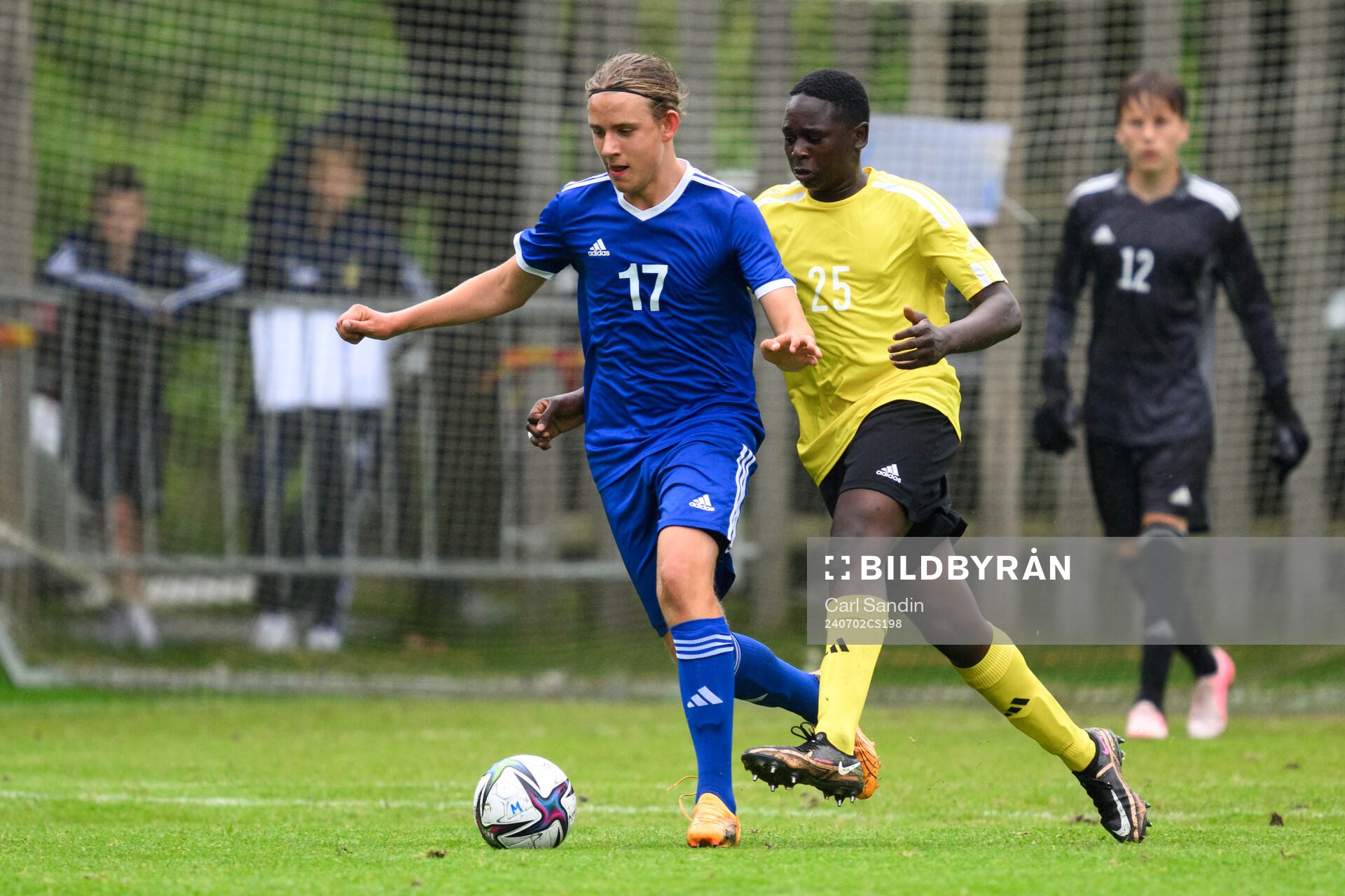 Fabian Adamsson, Karlslunds IF FK och Nazif Inoussa, AIK FF