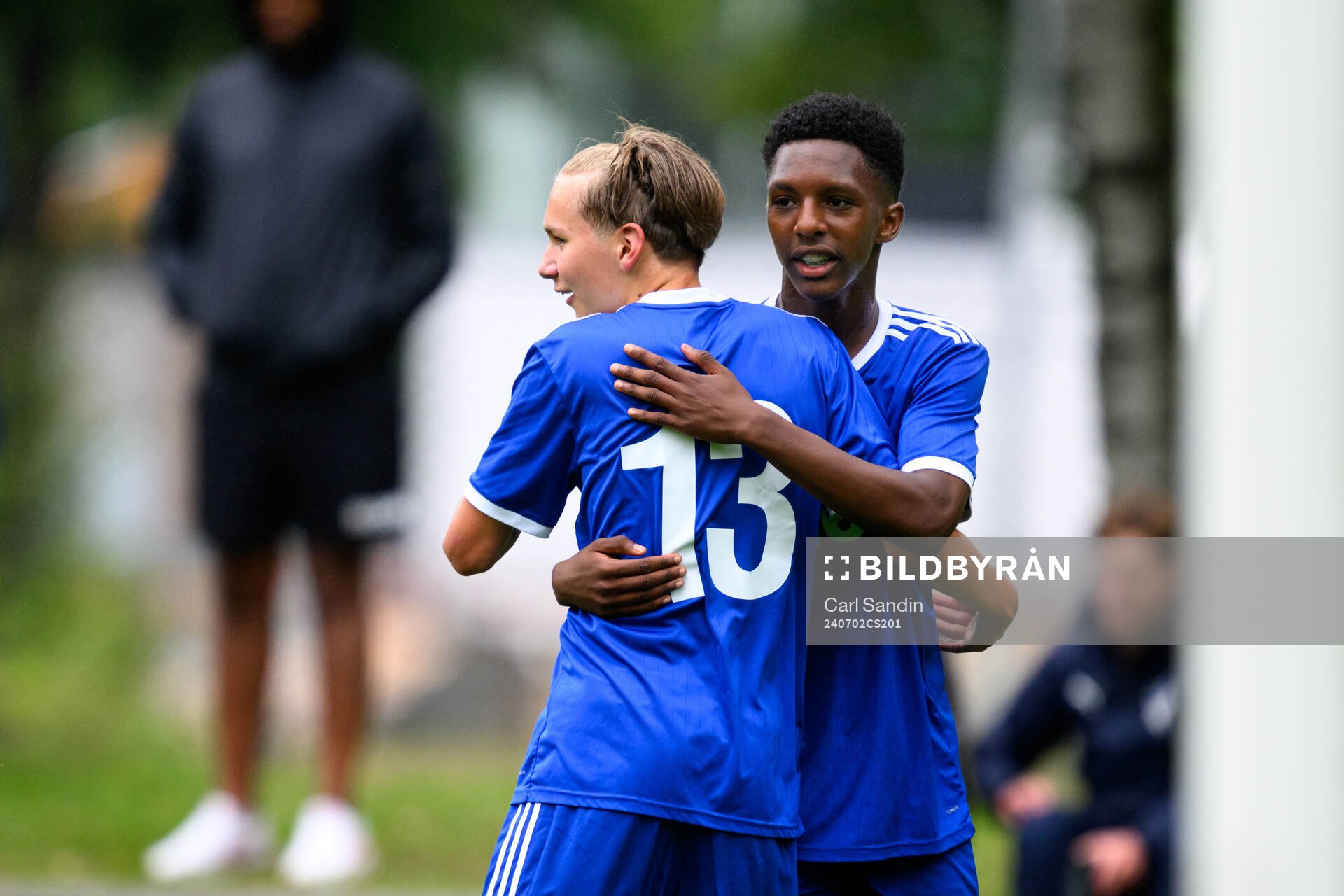 Hugo Hoffsten, Hammarby IF FF  och Zenadiin Abdulkadir