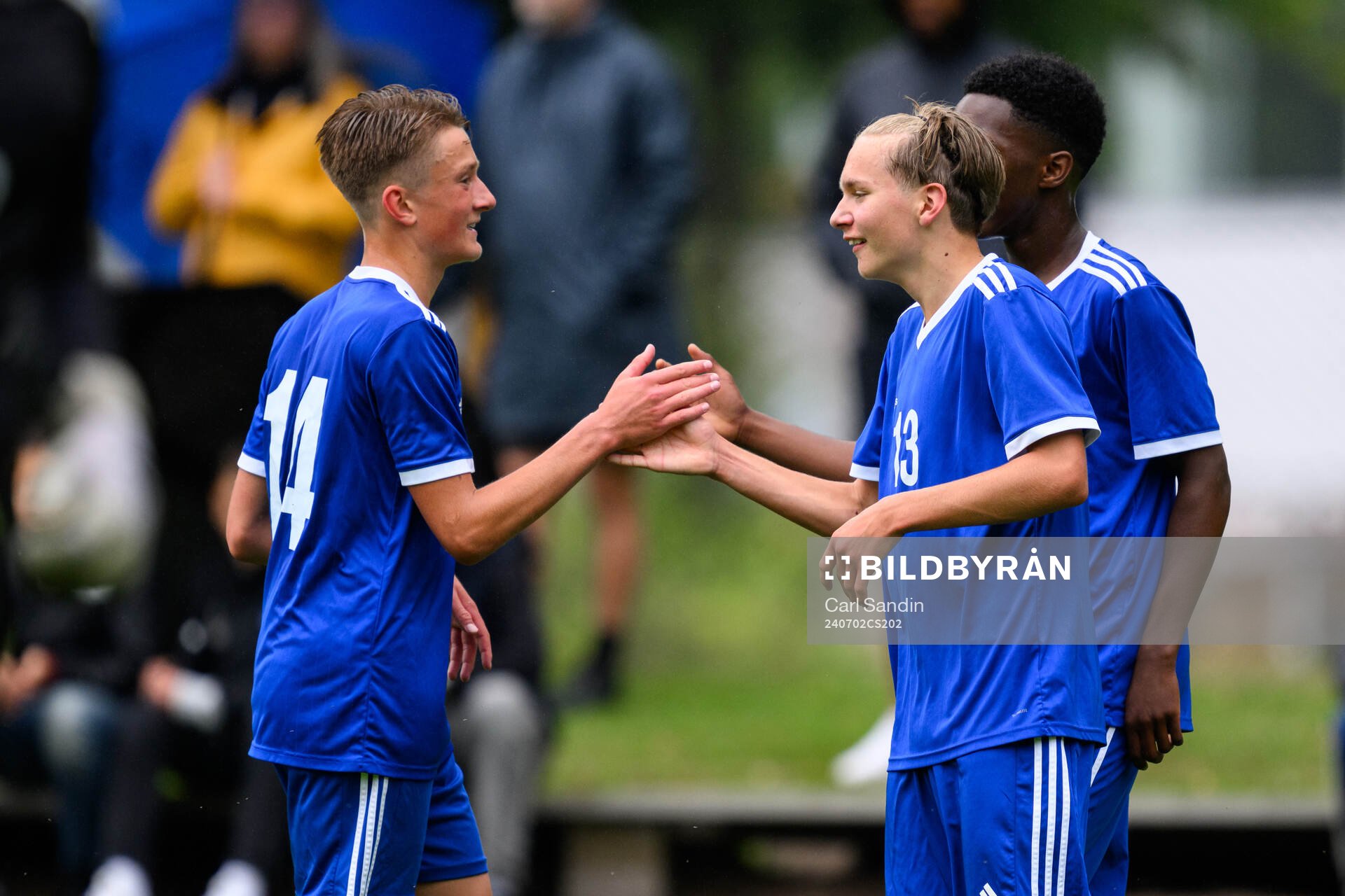 Jakob Jensen, Hammarby TFF Herrfotboll och Hugo Hoffsten,