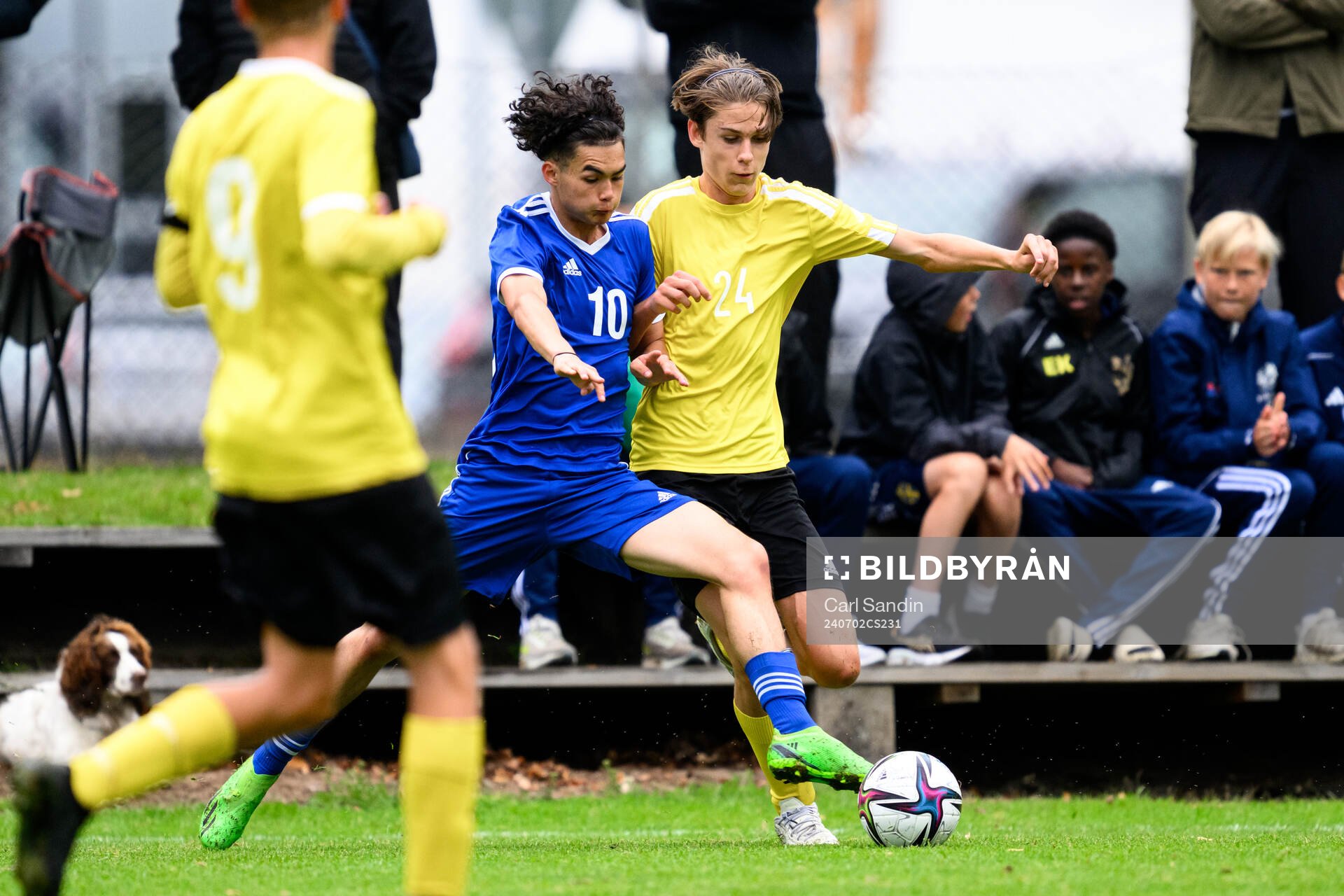 David Carlsson, IF Karlstad Fotboll och Malte Tiderman,