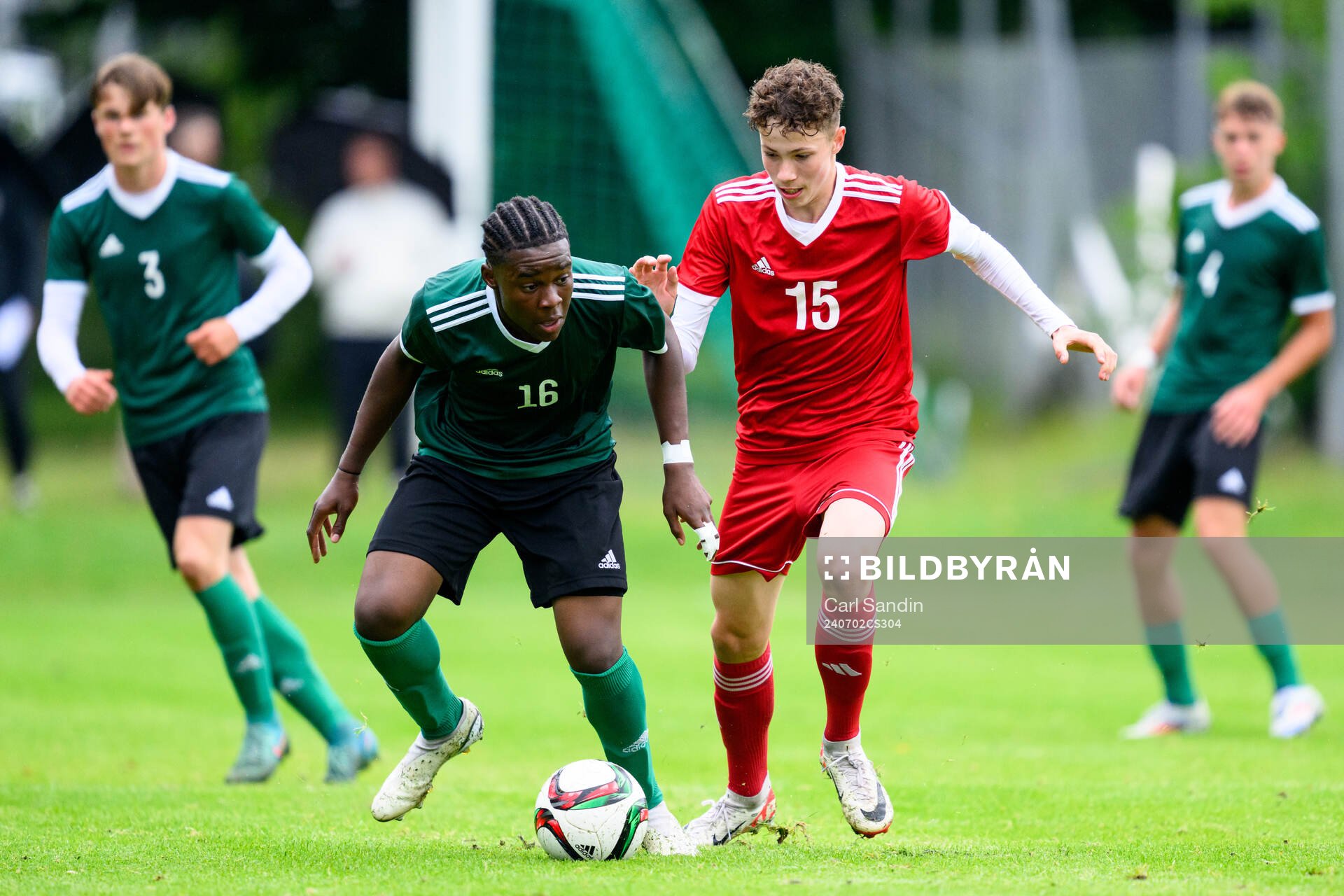 Theodoros Iduseri, AIK FF och Patrik Nagy, IFK Värnamo