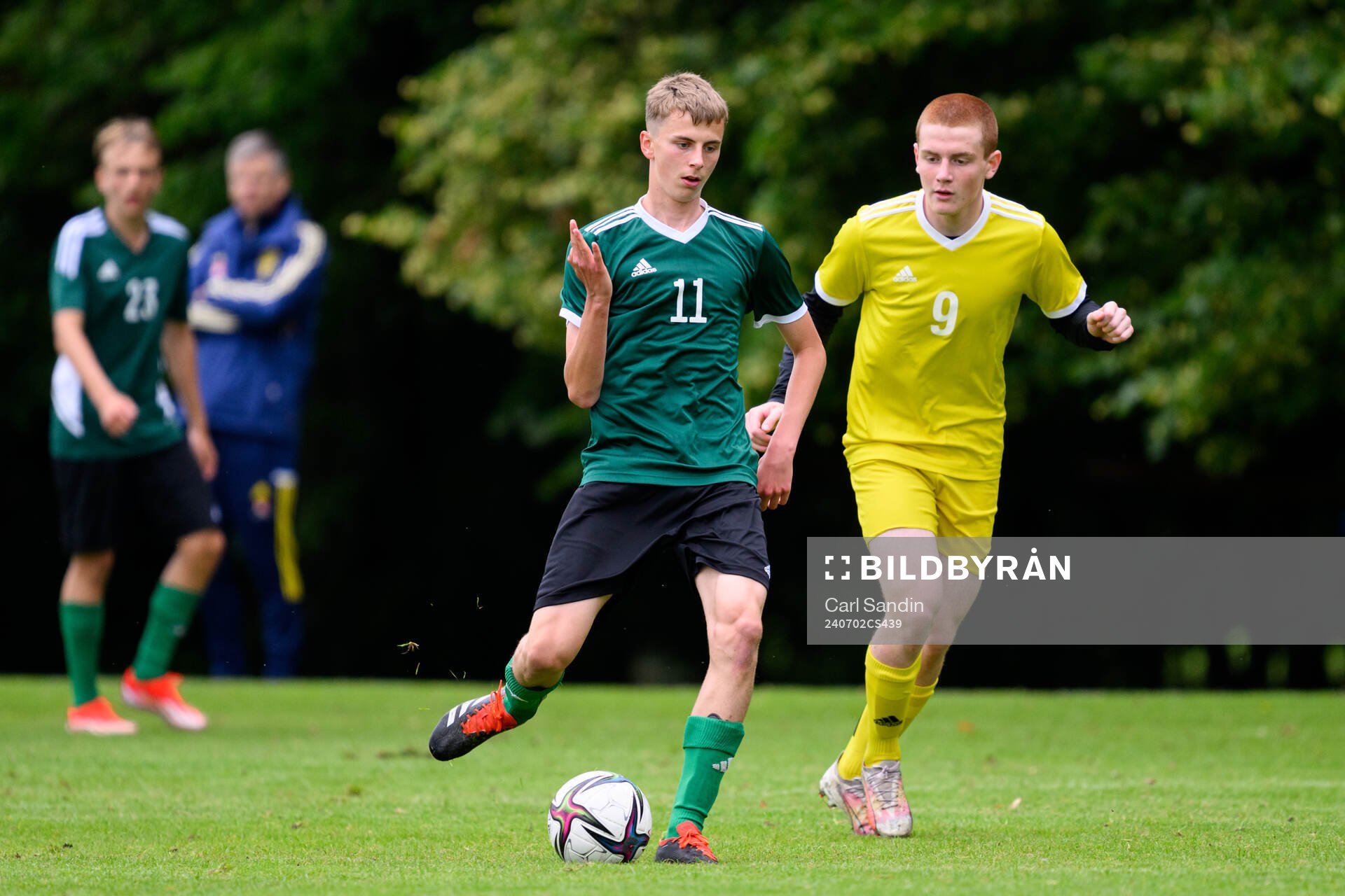 Melwin Cupan, IFK Norrköping FK och Gabriel Gustafsson,