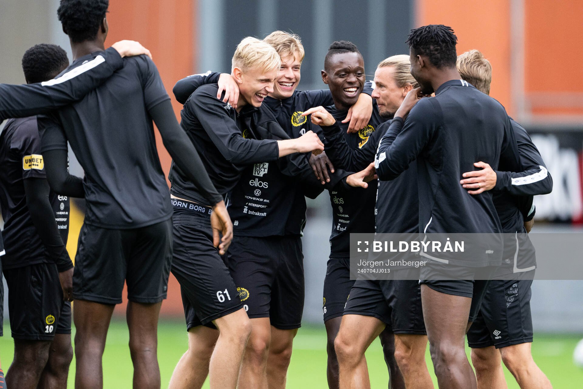 Leo Östman, Gottfrid Rapp, Timothy Noor Ouma och Niklas