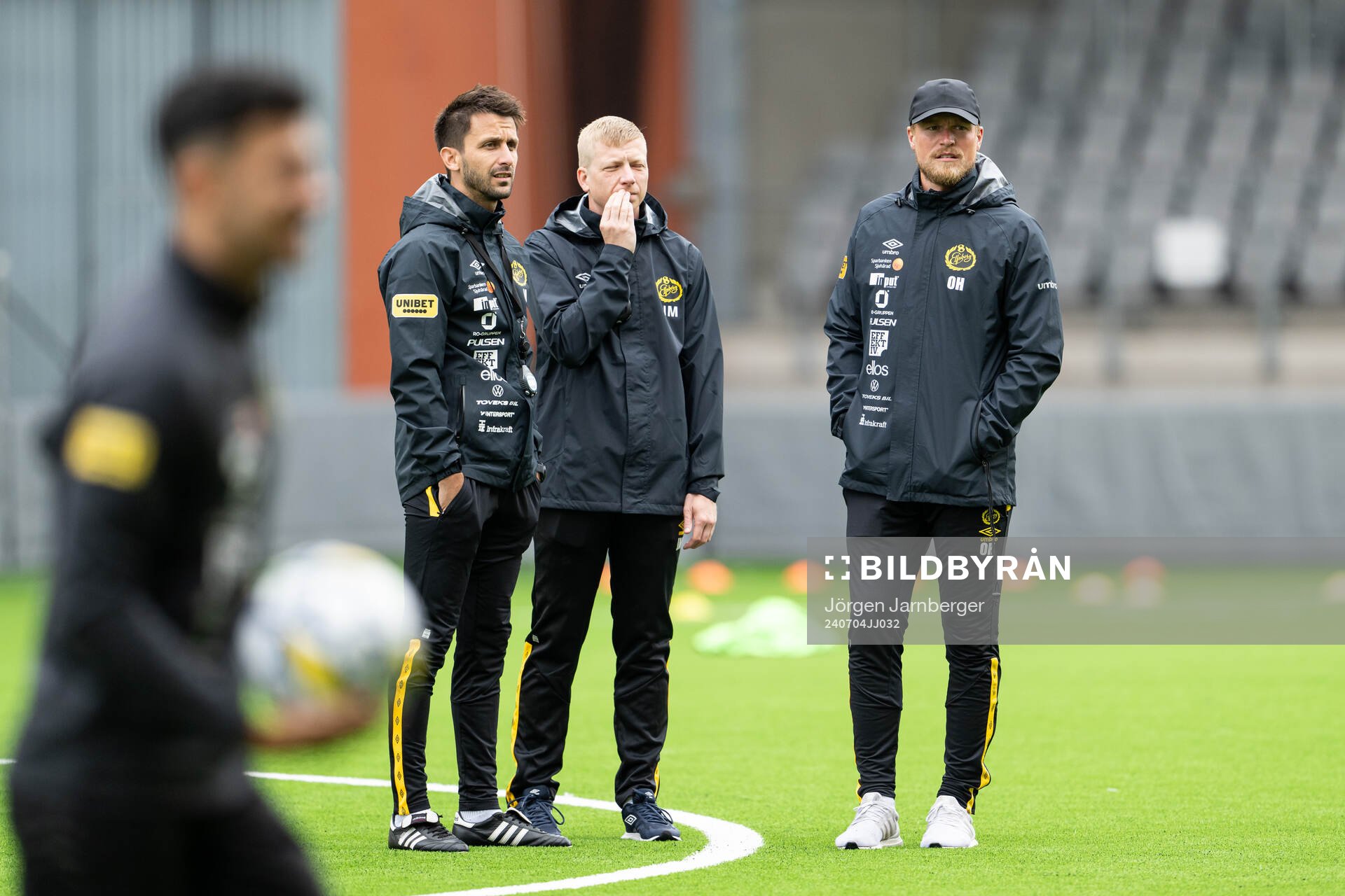 assisterande tränare Javier Agenjo Duran, Johan Mattsson