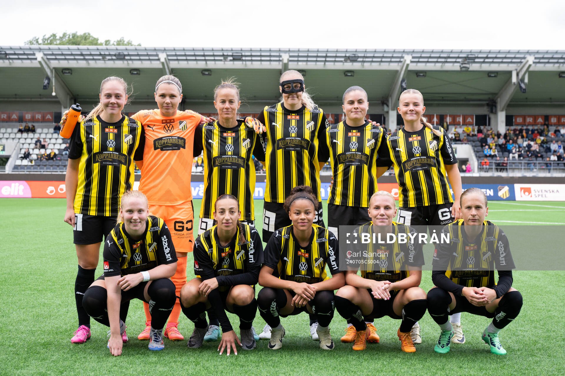 under fotbollsmatchen i Damallsvenskan mellan Häcken och