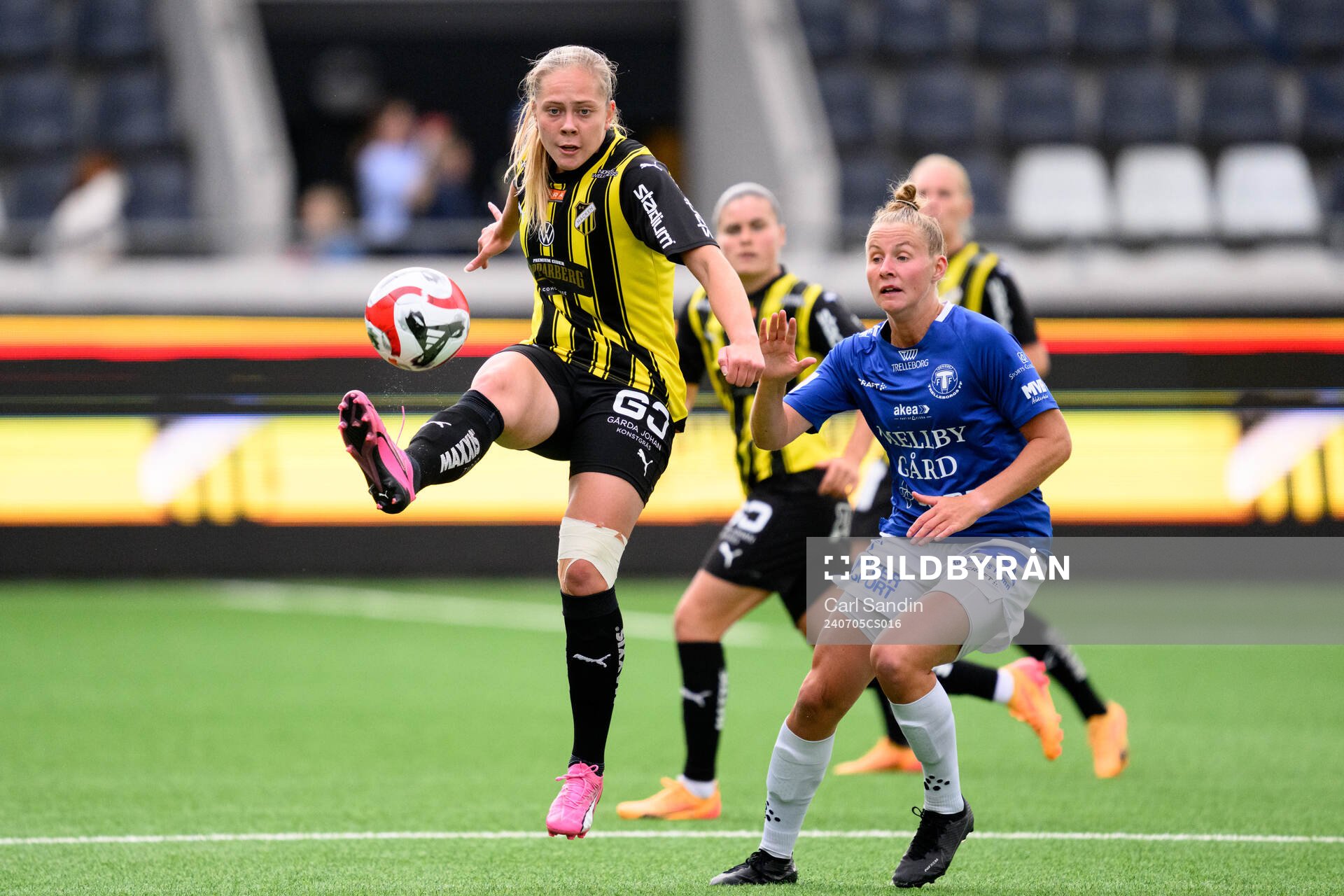 Häckens Alice Bergström och Trelleborgs Sofie Rewucha