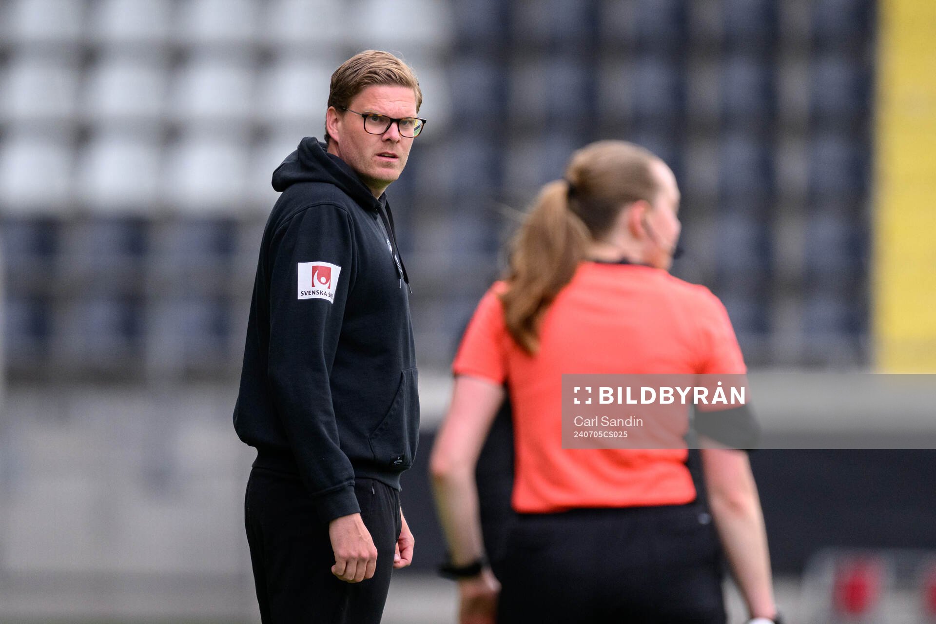 Trelleborgs tränare Joakim Felldin