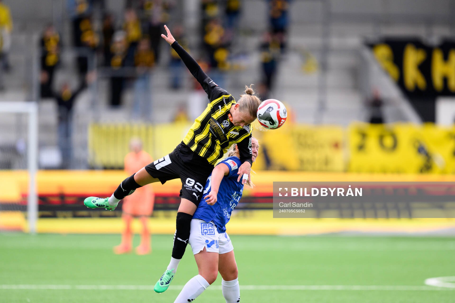 Häckens Filippa Curmark och Trelleborgs Elina Lenir