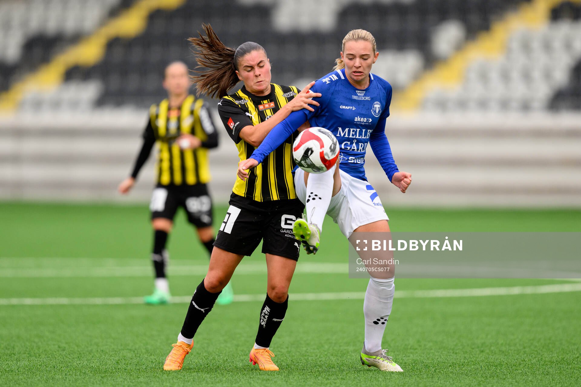 Häckens Hanna Wijk och Trelleborgs Amanda Olsson