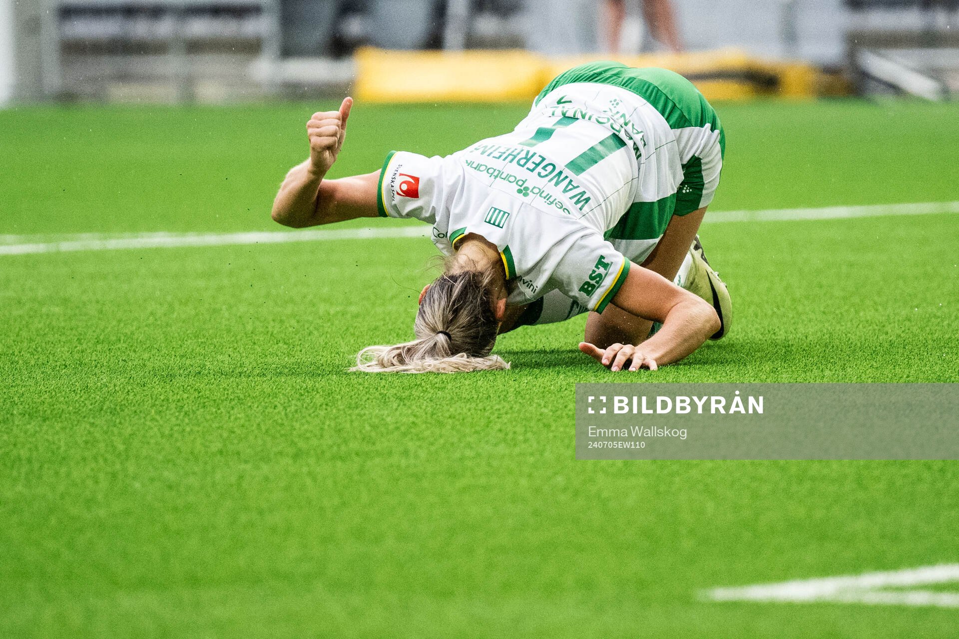 Hammarbys Ellen Wangerheim deppar
