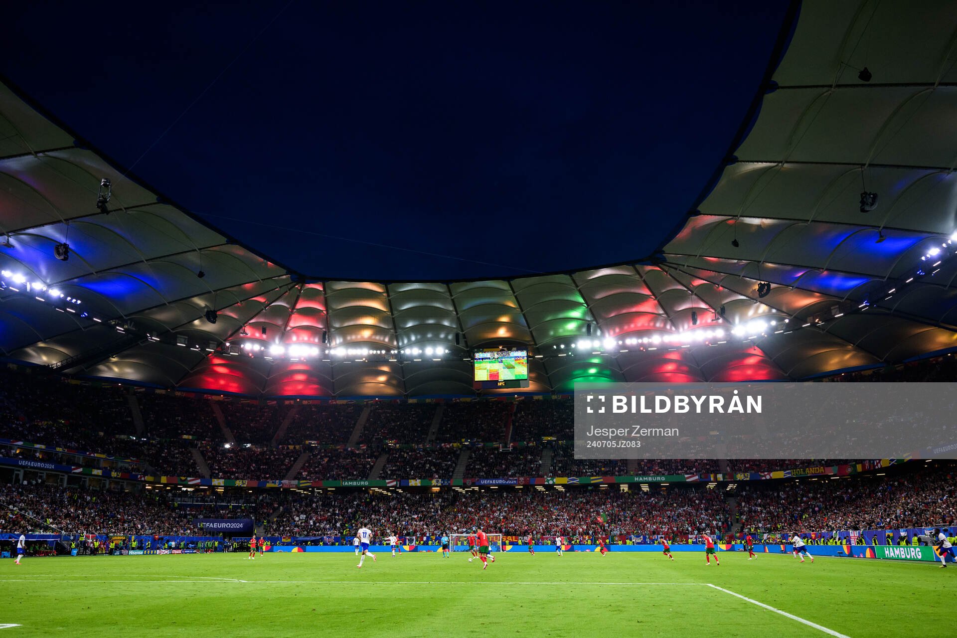 General view of Volksparkstadion
