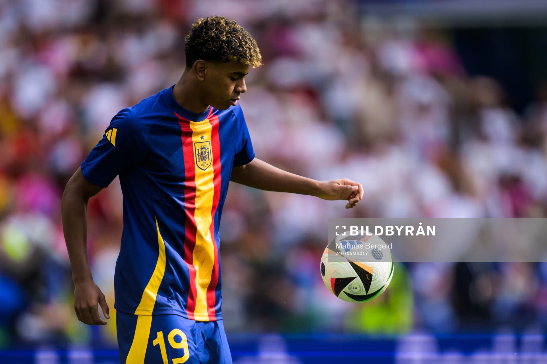 Lamine Yamal of Spain