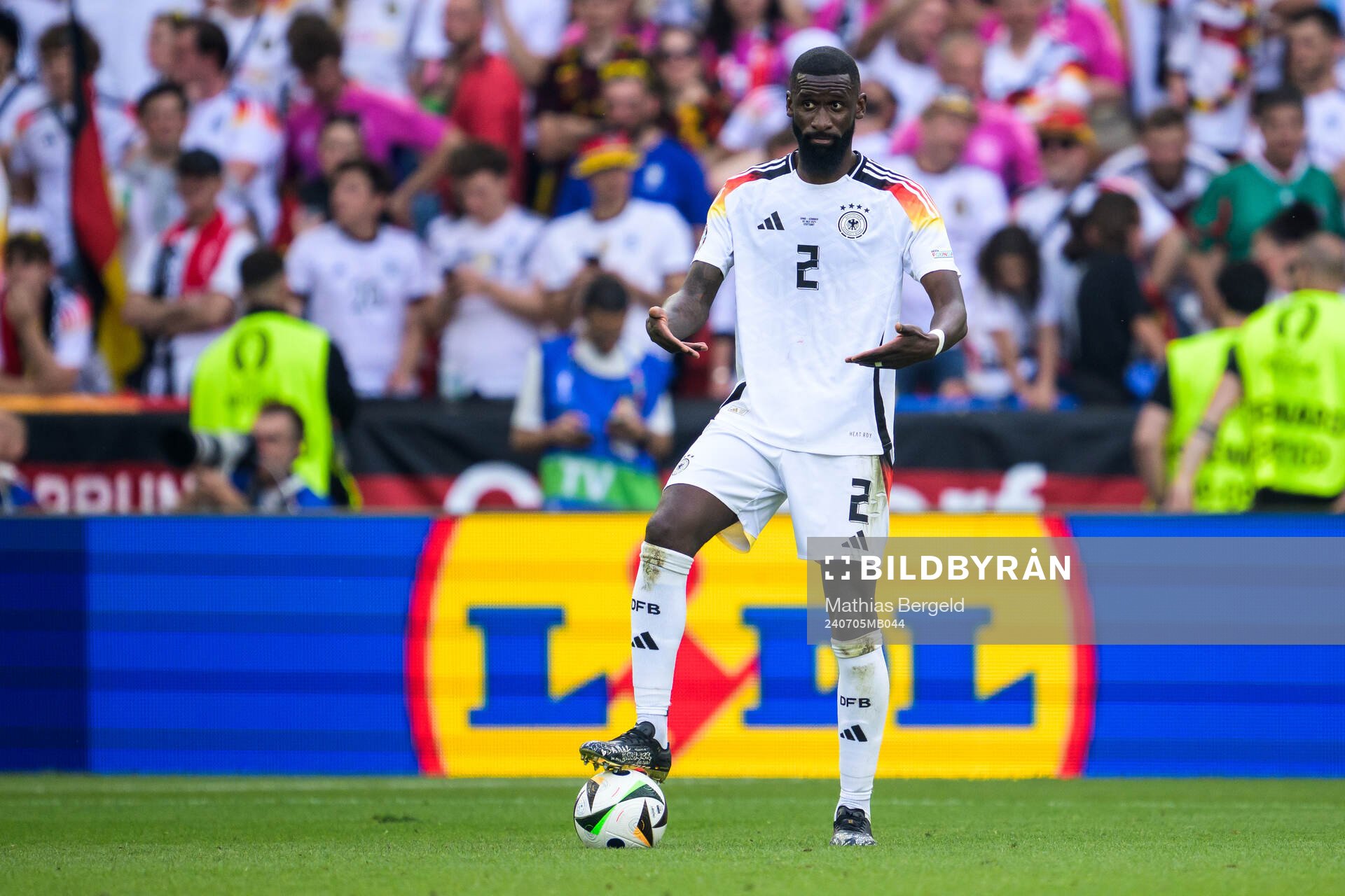 Antonio Ruediger of Germany
