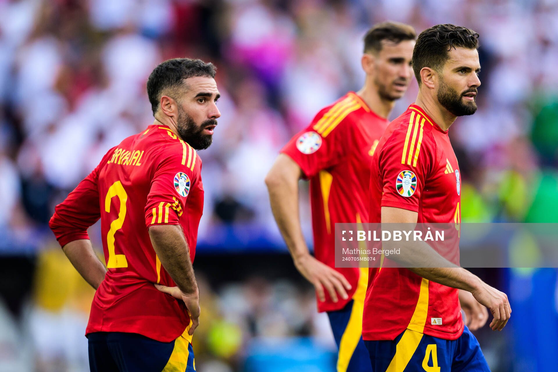 Daniel Carvajal of Spain
