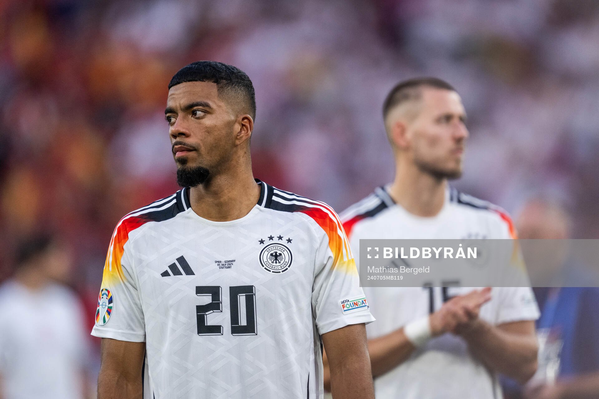Benjamin Henrichs of Germany looks dejected