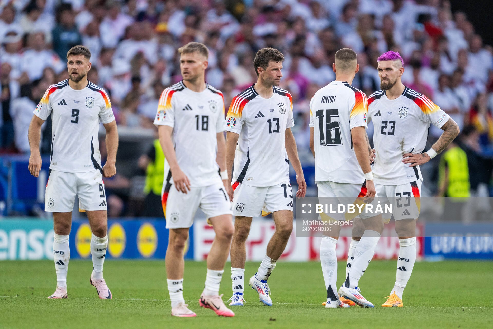 Niclas Füllkrug, Maximilian Mittelstädt, Thomas Müller,