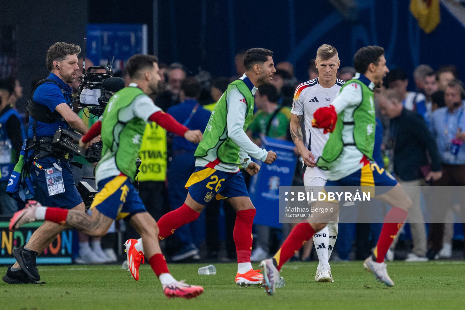 Toni Kroos of Germany looks dejected