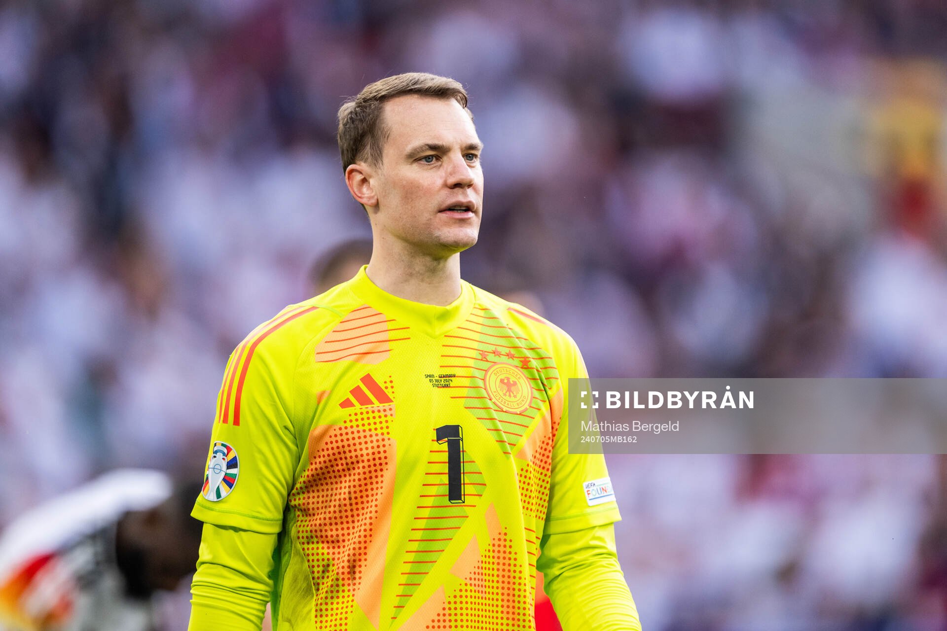 Goalkeeper Manuel Neuer of Germany