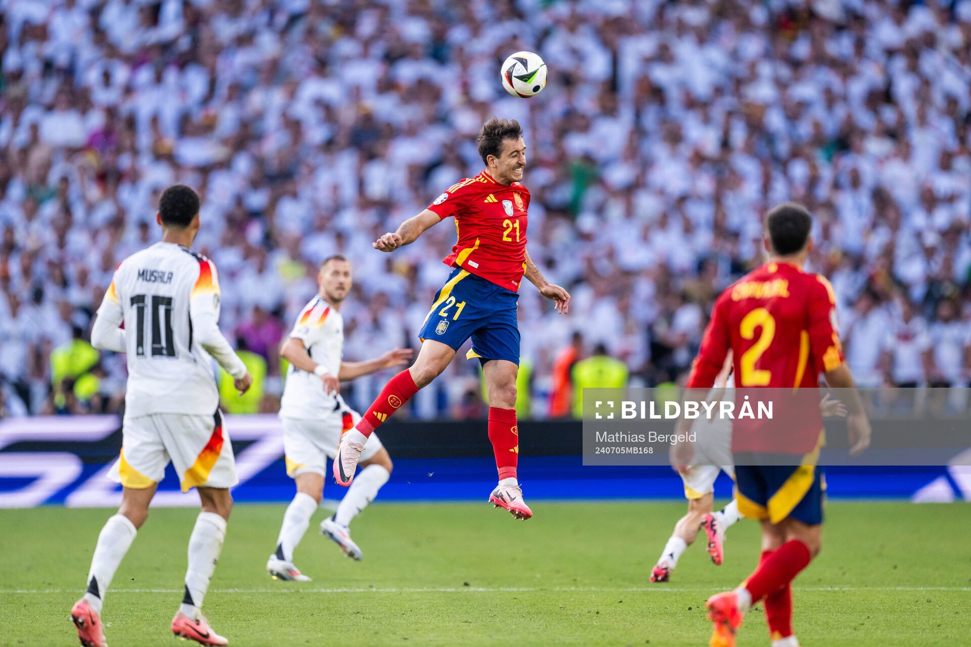 Mikel Oyarzabal of Spain