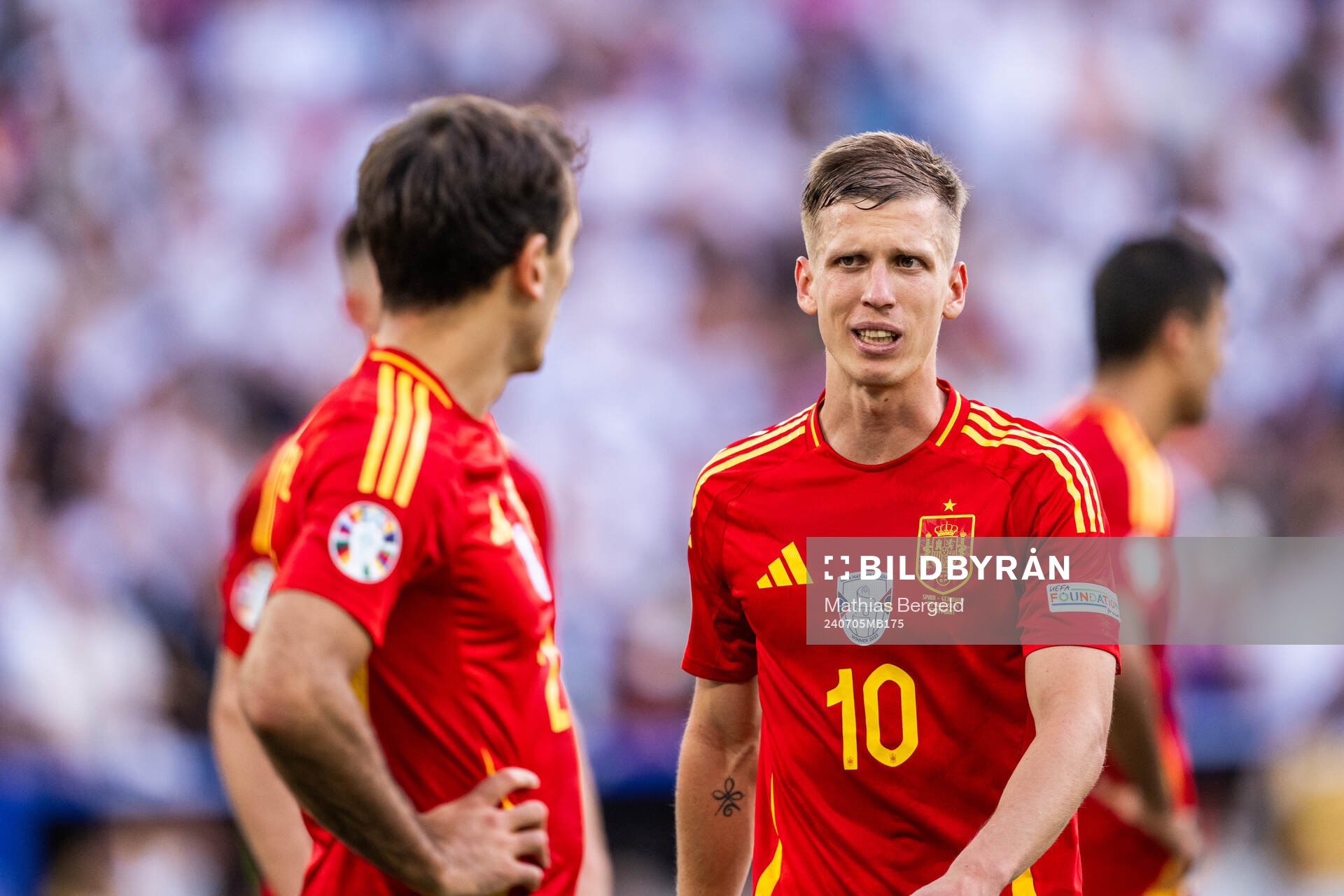 Daniel Olmo of Spain