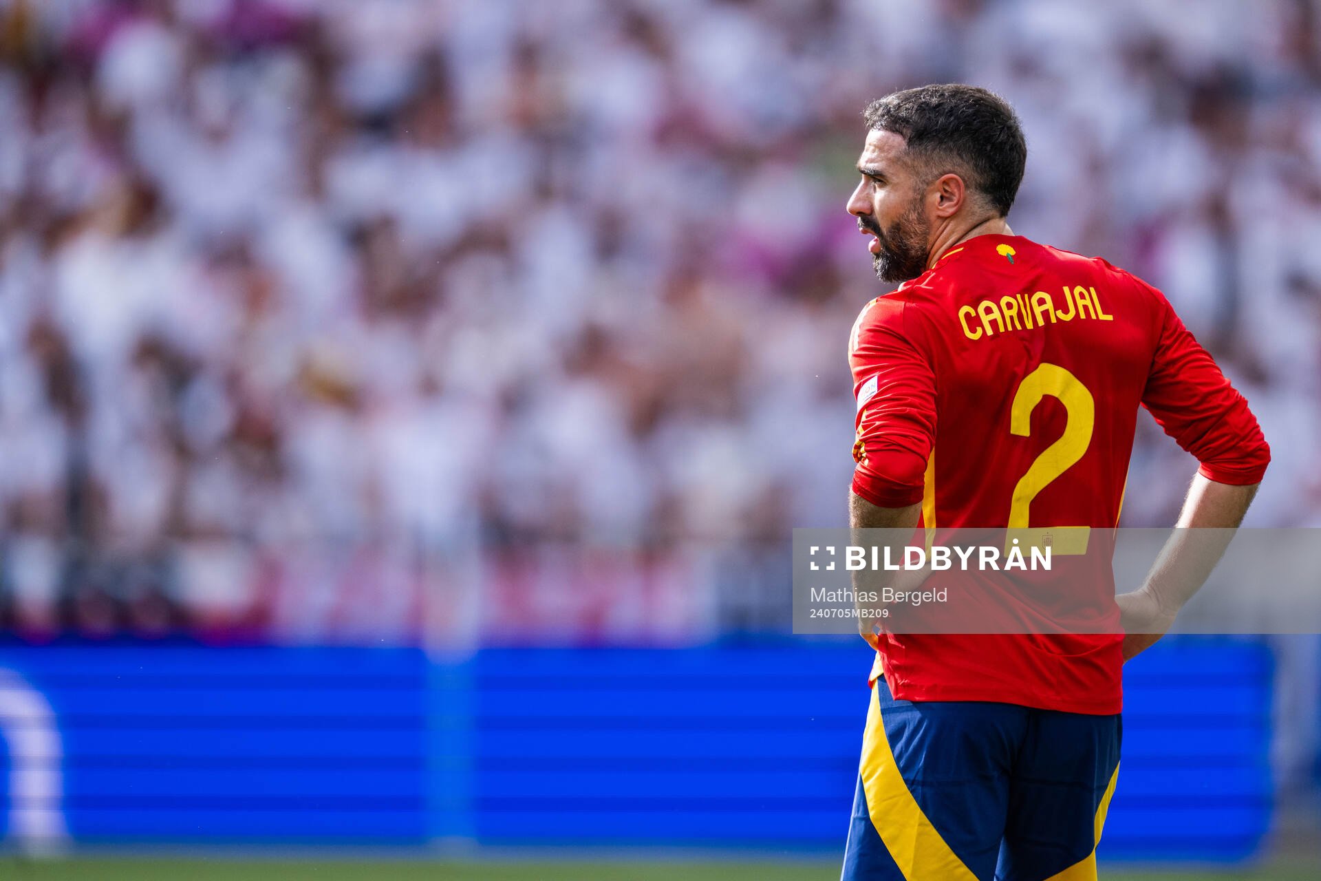Daniel Carvajal of Spain