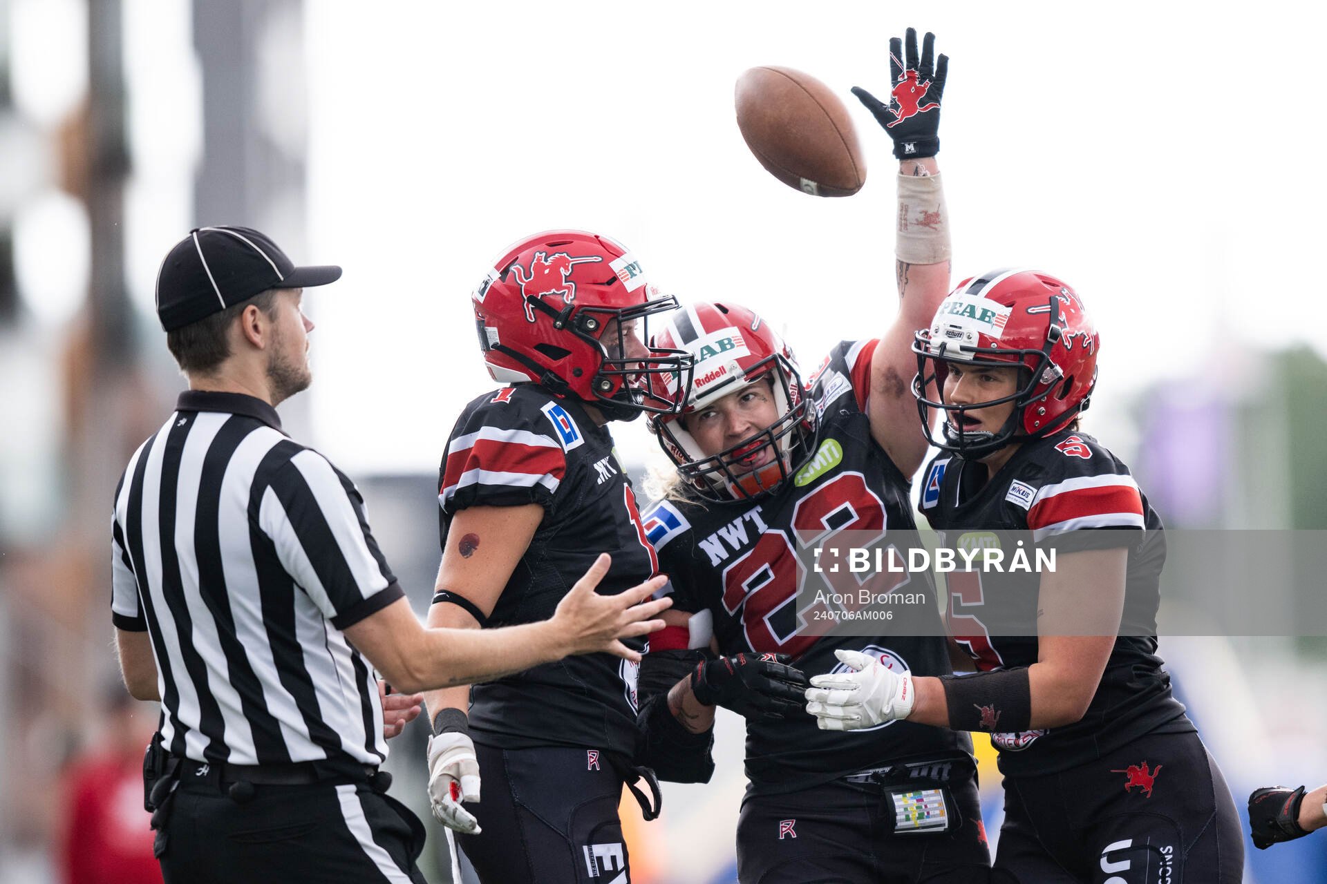 Carlstad Crusaders Gaby Knops jublar
