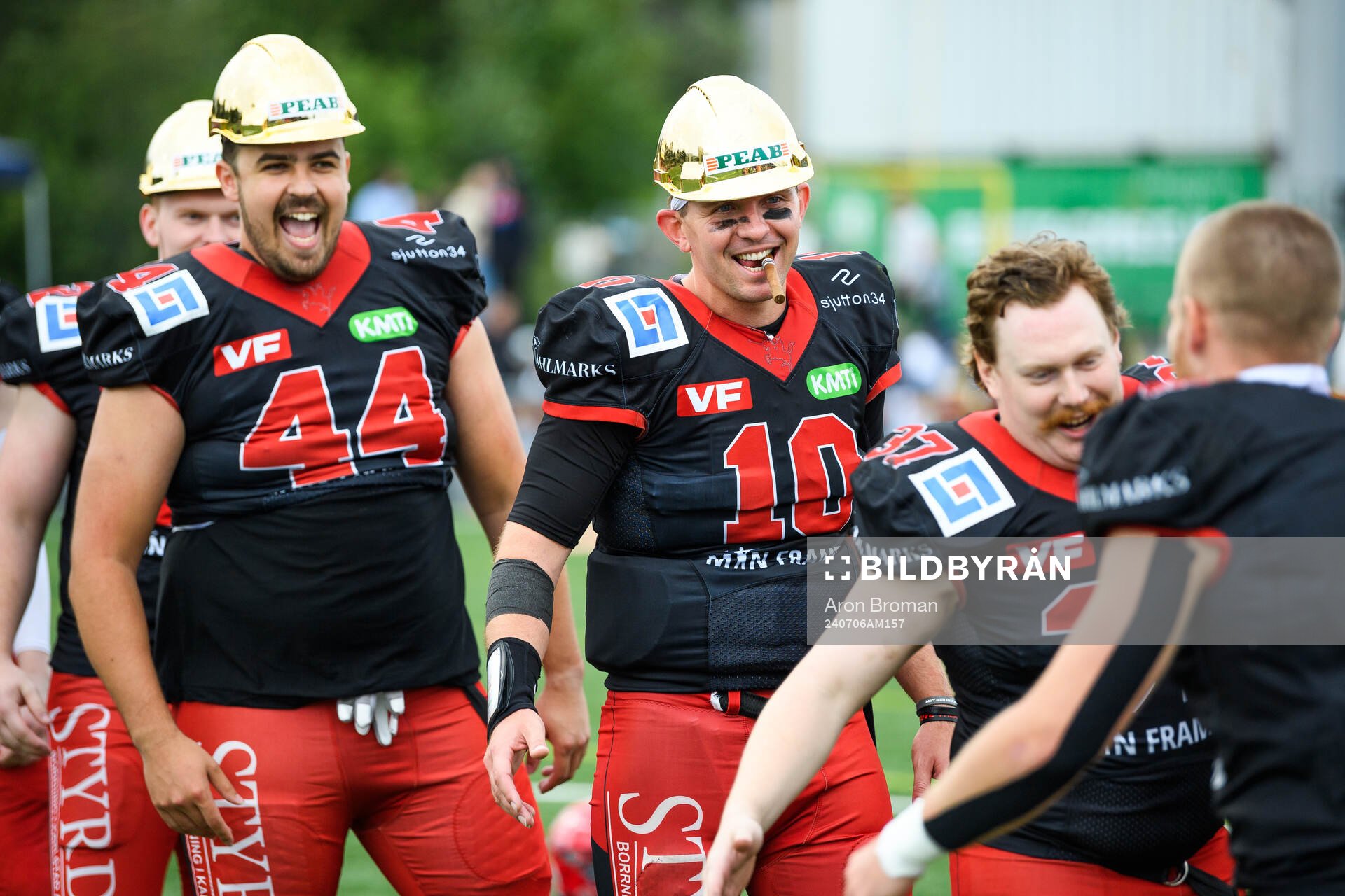 Carlstad Crusaders Slade Jarman jublar