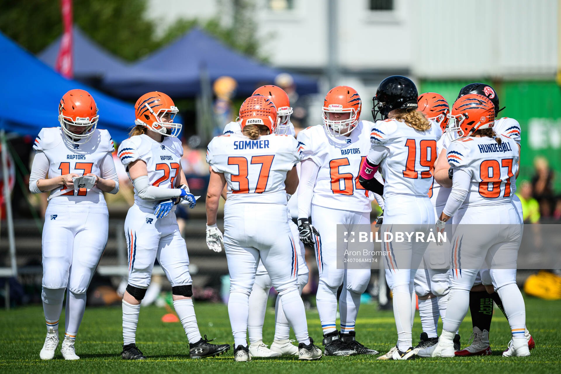 Copenhagen Raptors spelare deppar