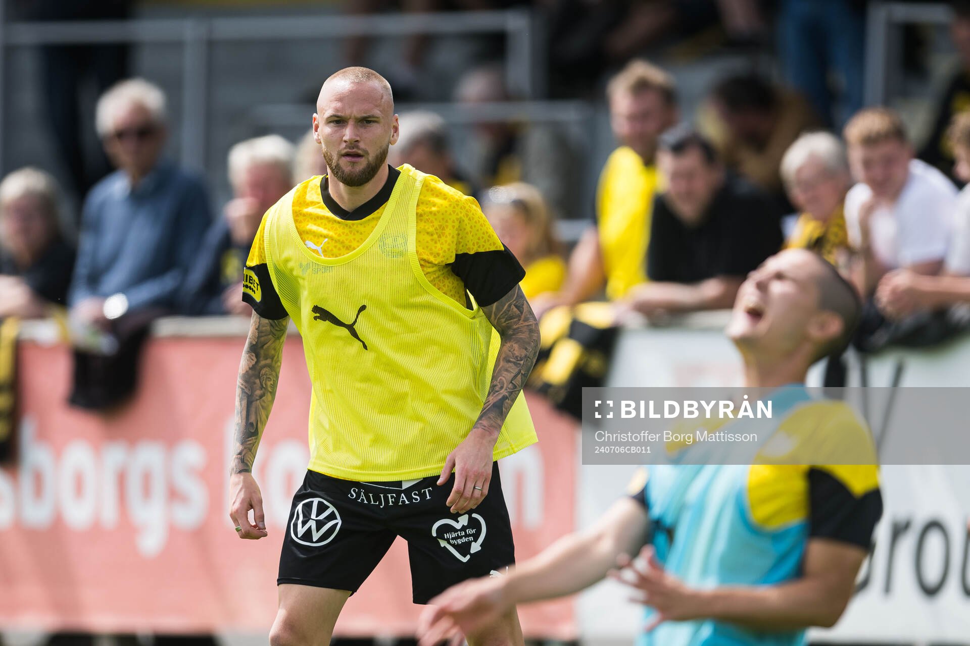 Mjällbys Adam Ståhl och