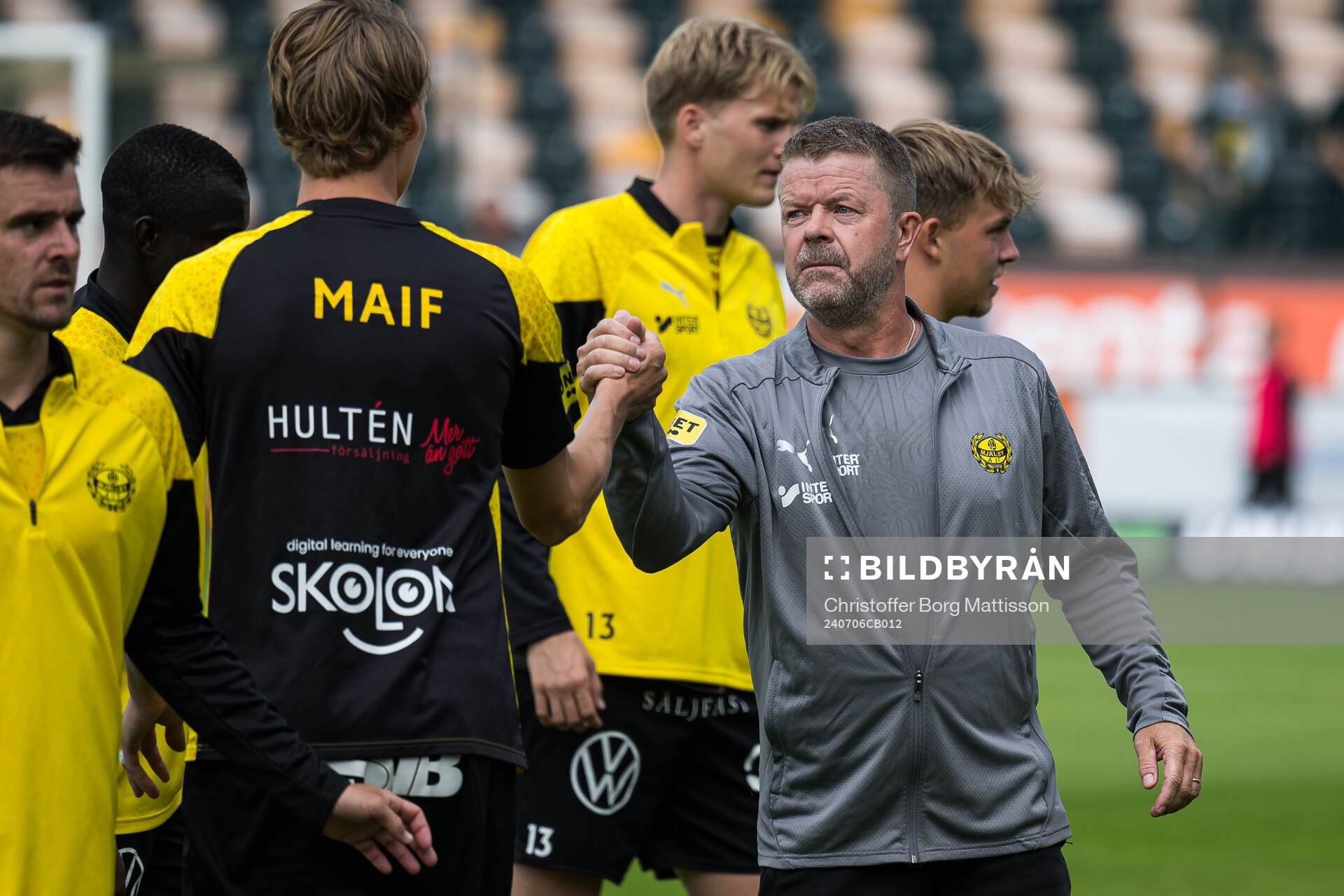 Mjällbys tränare Anders Torstensson