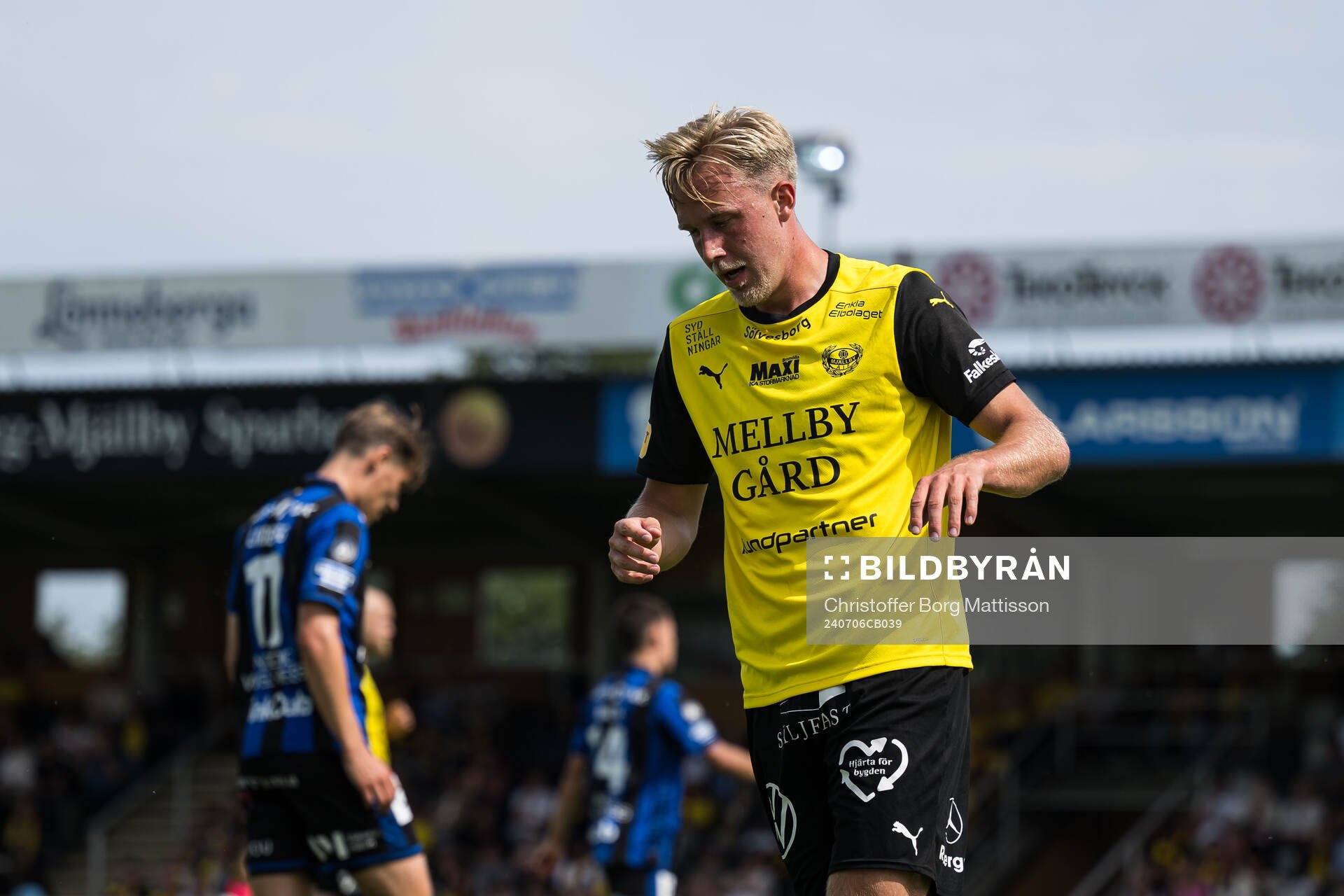 Mjällbys Herman Johansson deppar