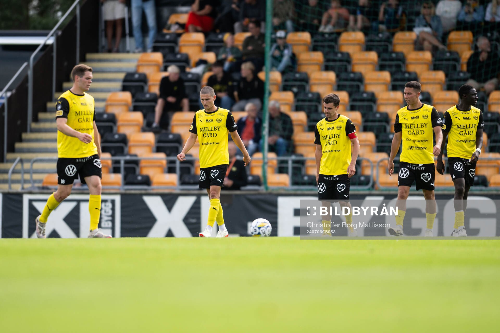 Mjällbys Jacob Bergström, Rasmus Wikström, Jesper