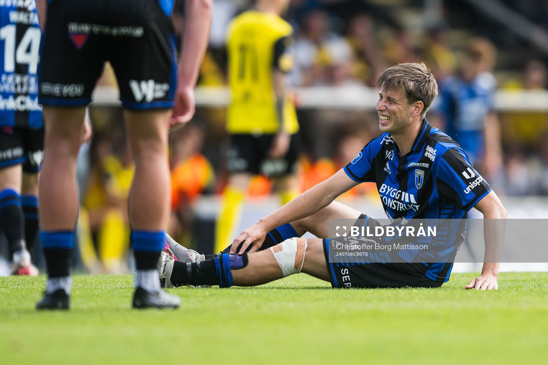 Sirius Filip Olsson har ont