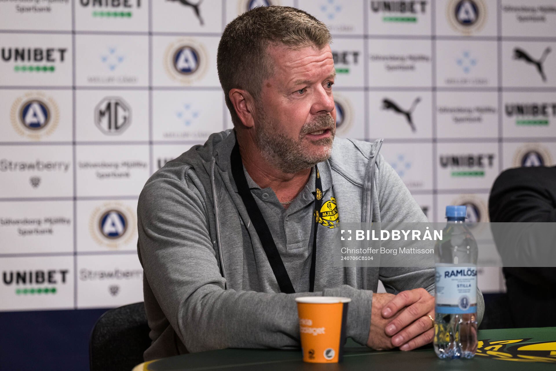 Mjällbys tränare Anders Torstensson