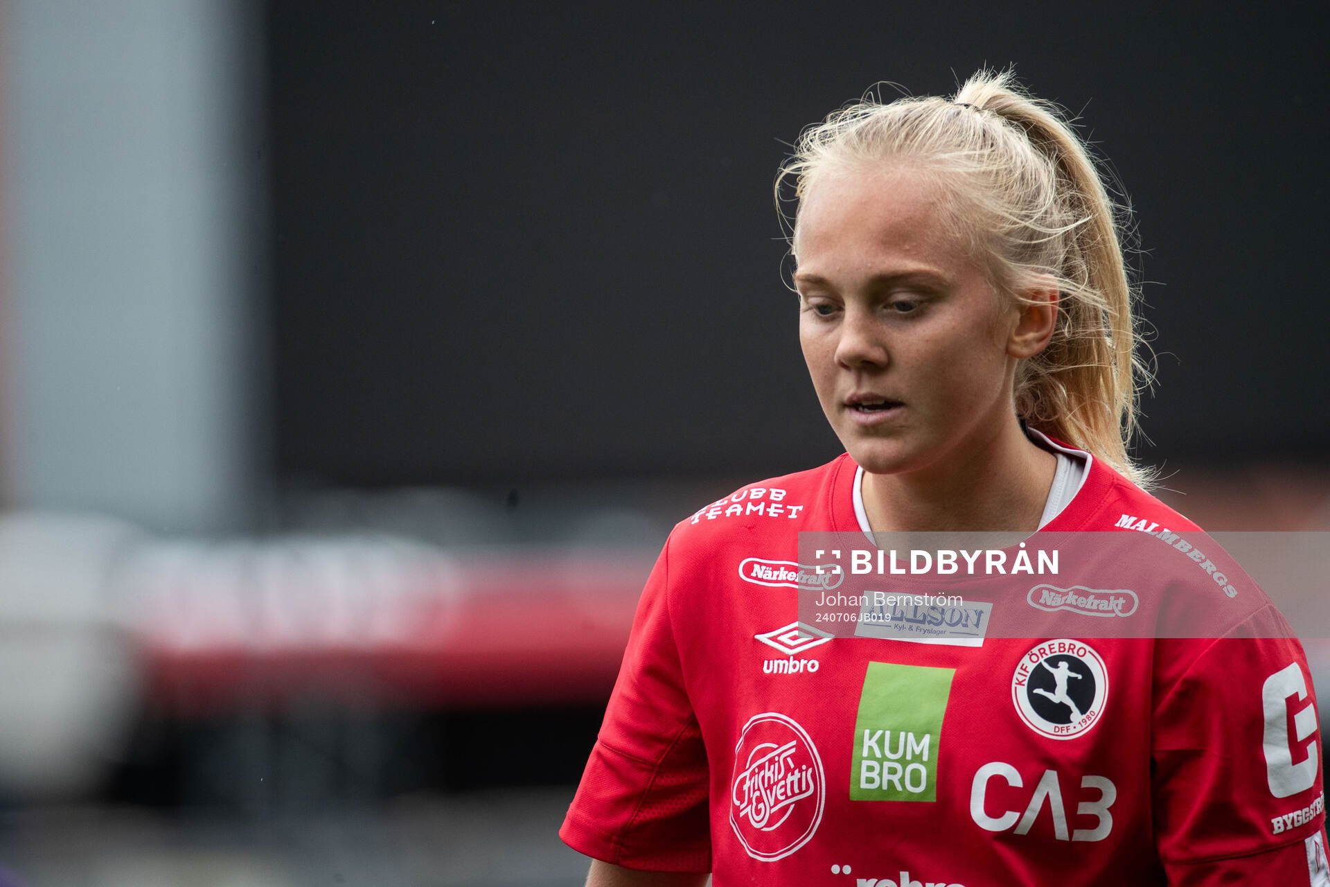 KIF Örebros Molly Johansson deppar